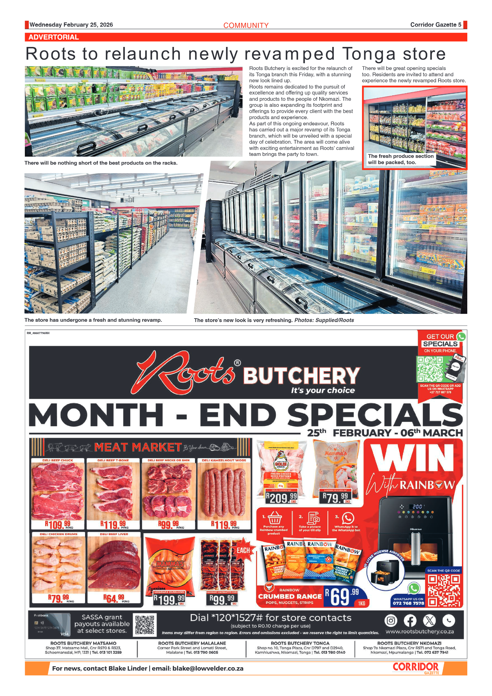 Corridor Gazette 25 February 2026 page 5