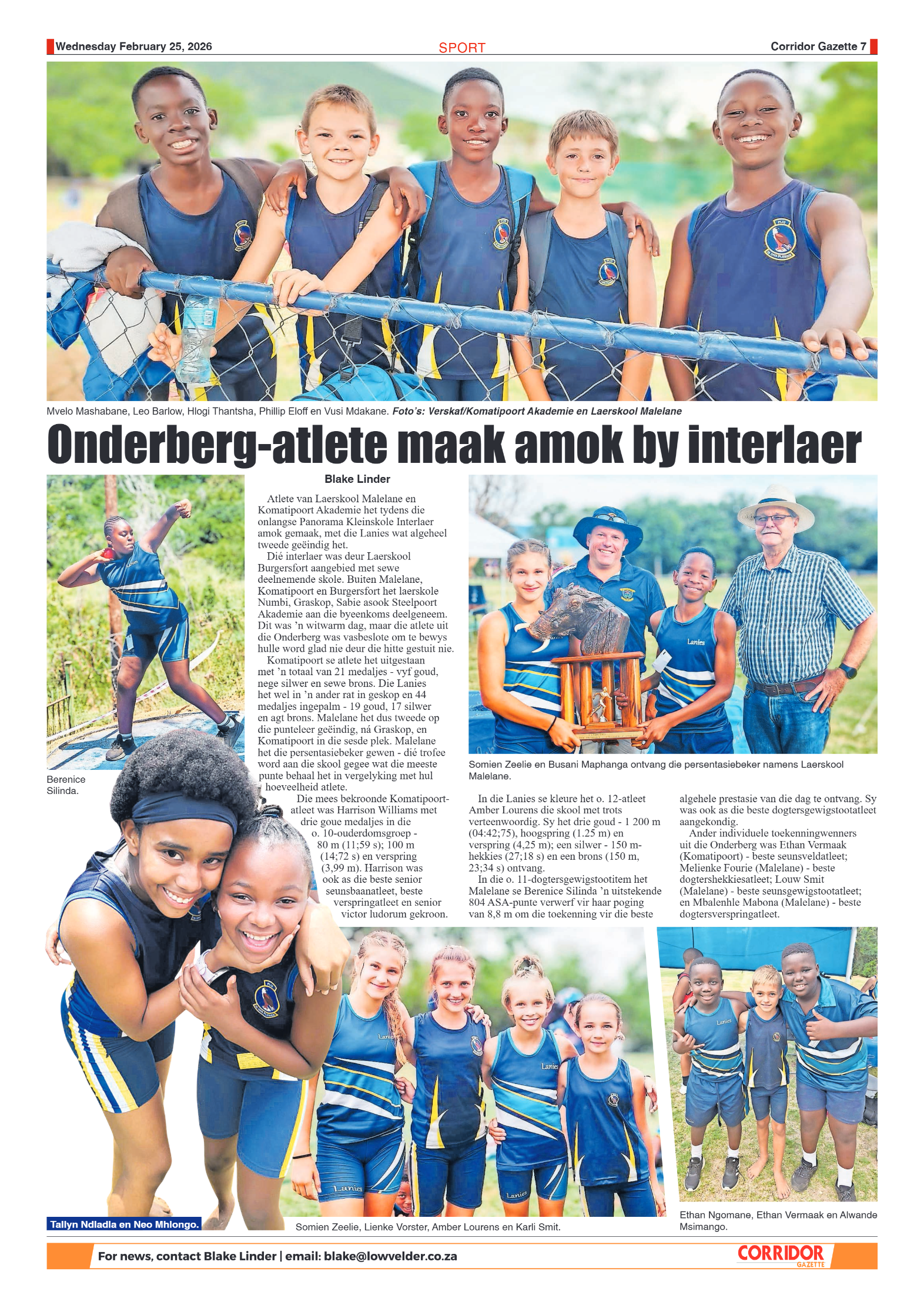 Corridor Gazette 25 February 2026 page 7