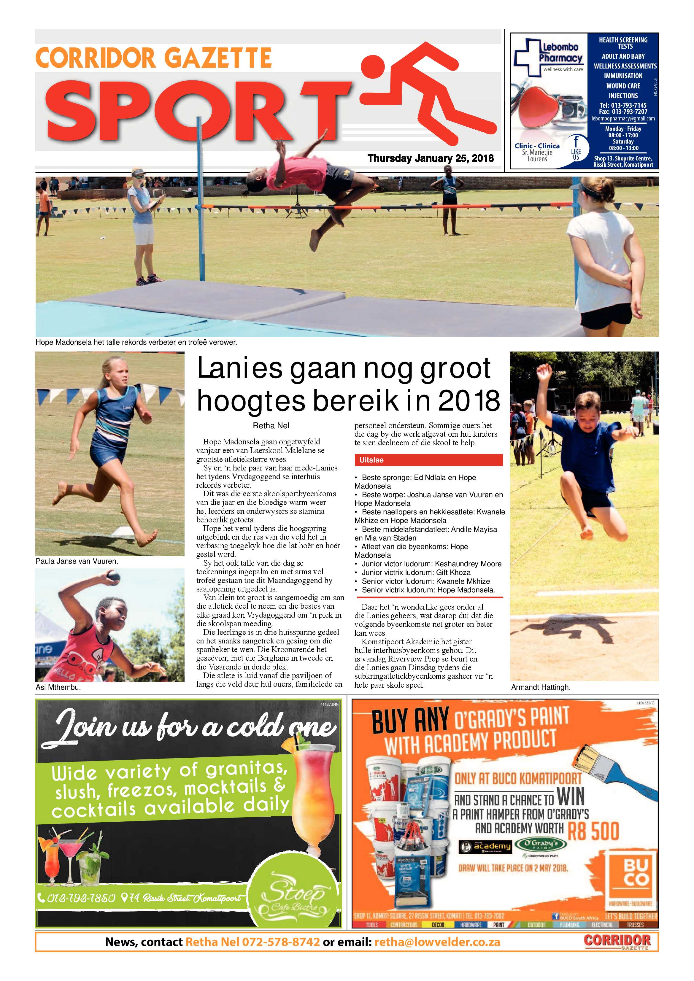 Corridor Gazette 25 January 2017 page 12