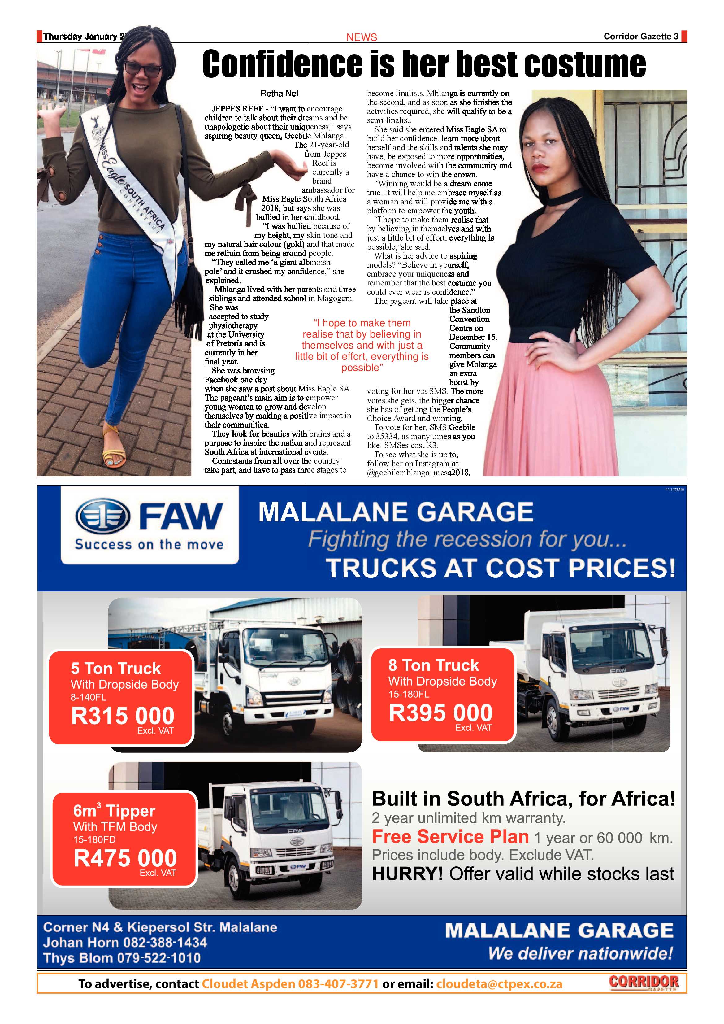 Corridor Gazette 25 January 2017 page 3