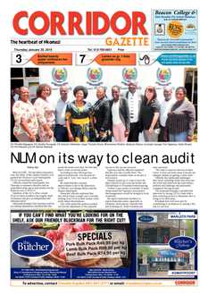 Corridor Gazette 25 January 2017