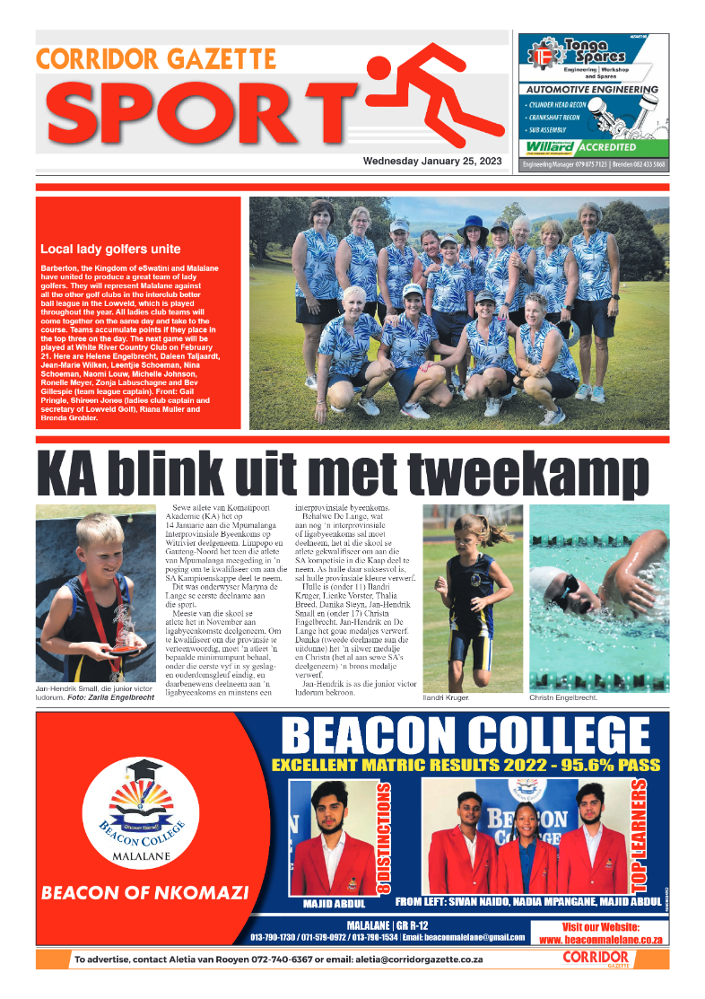 Corridor Gazette 25 January 2023 page 8