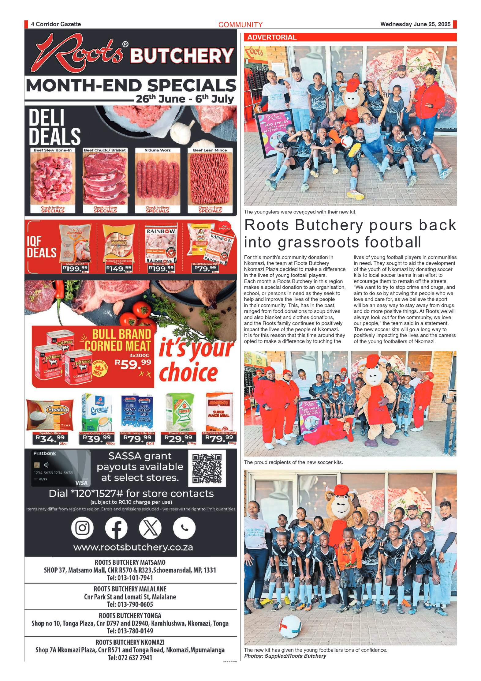 Corridor Gazette 25 June 2025 page 4