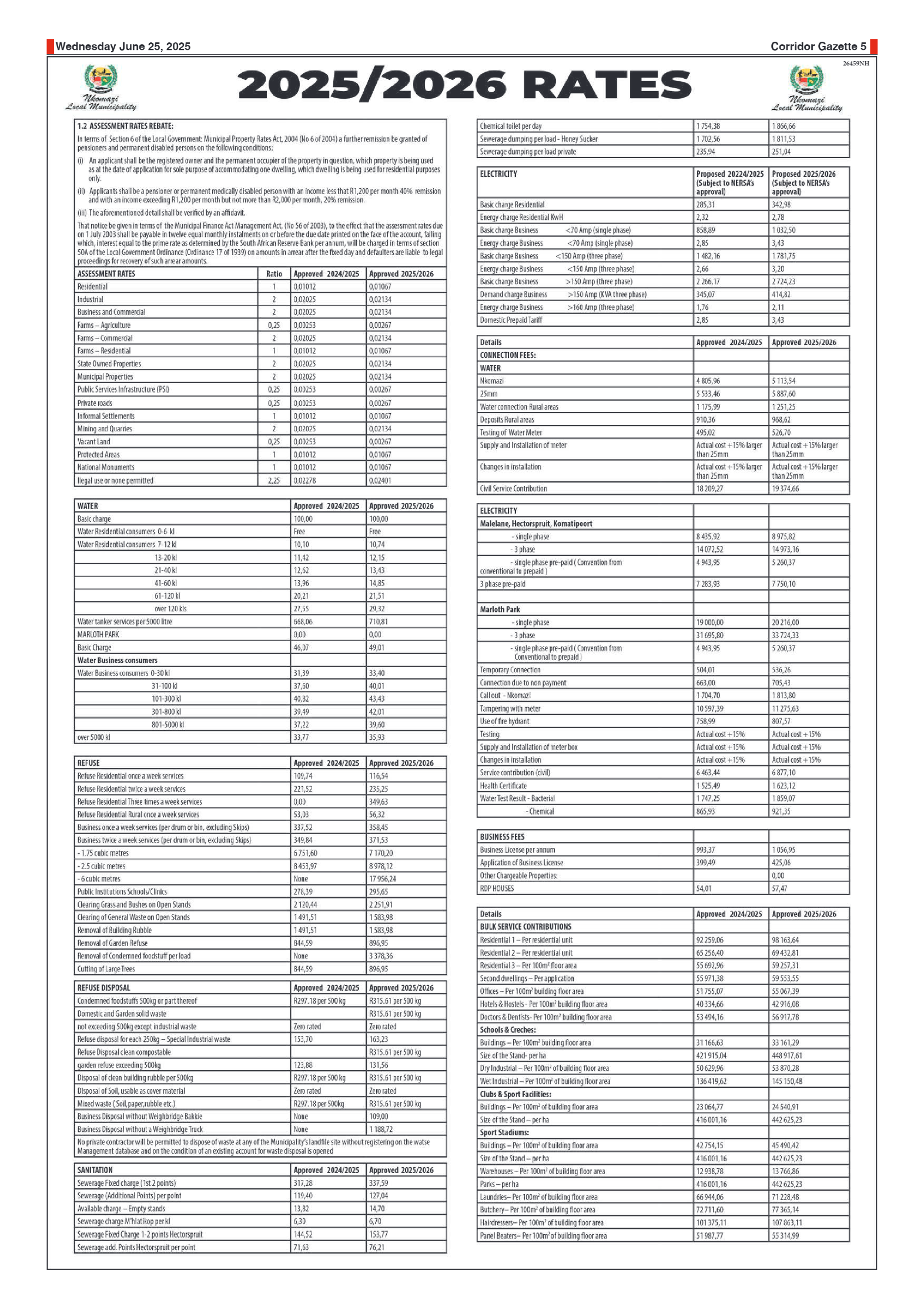 Corridor Gazette 25 June 2025 page 5