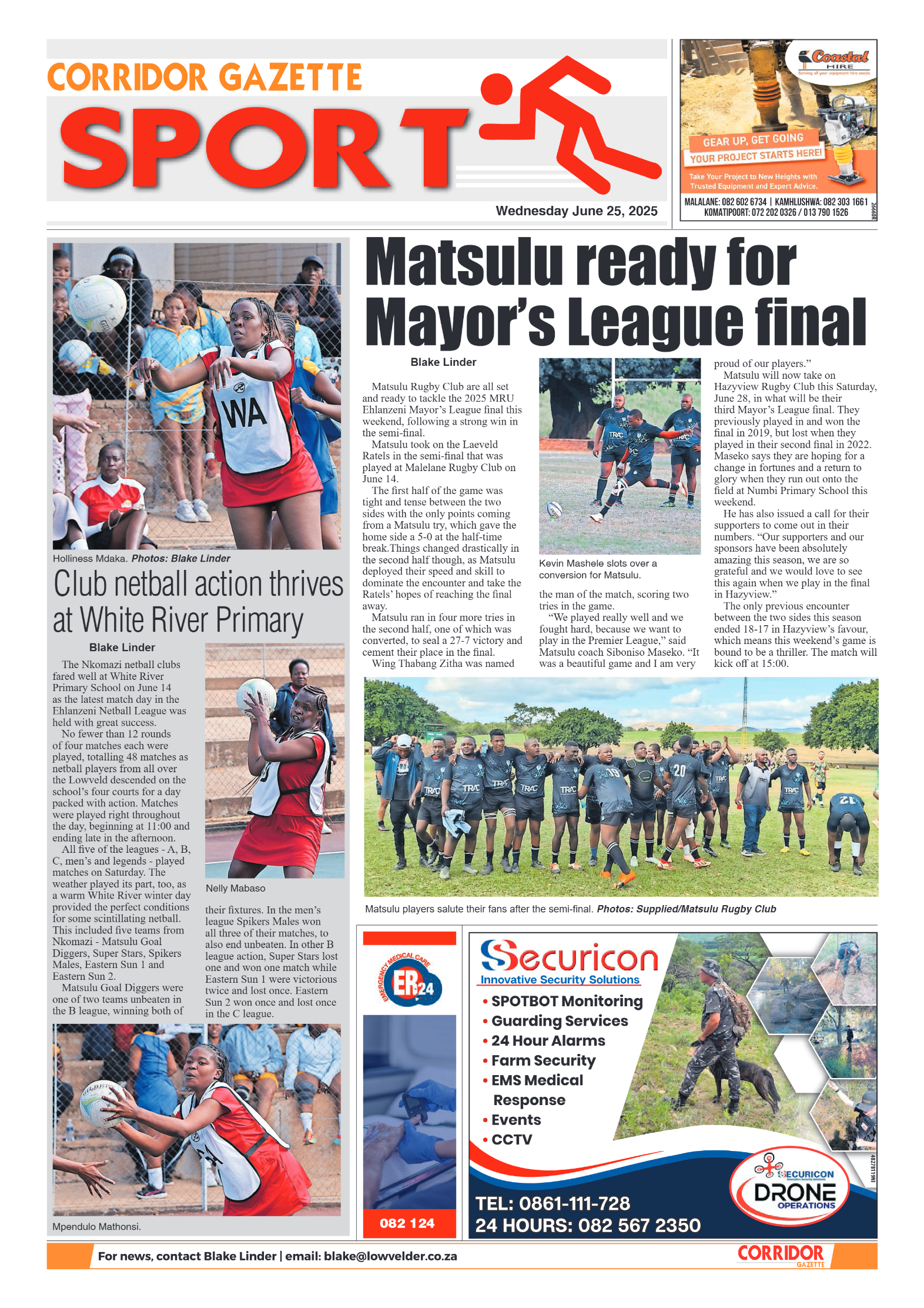 Corridor Gazette 25 June 2025 page 8