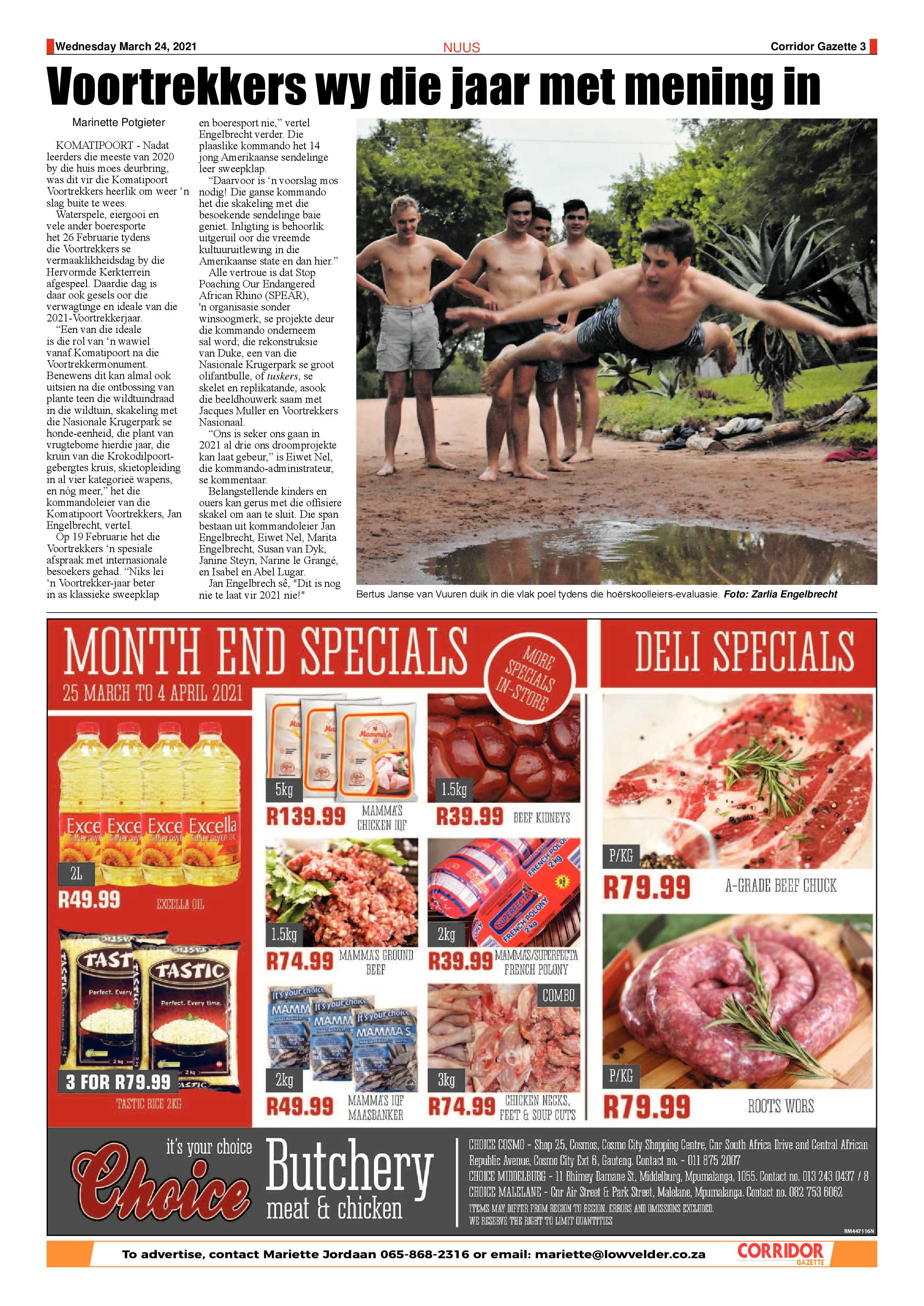 Corridor Gazette 25 March 2021 page 3