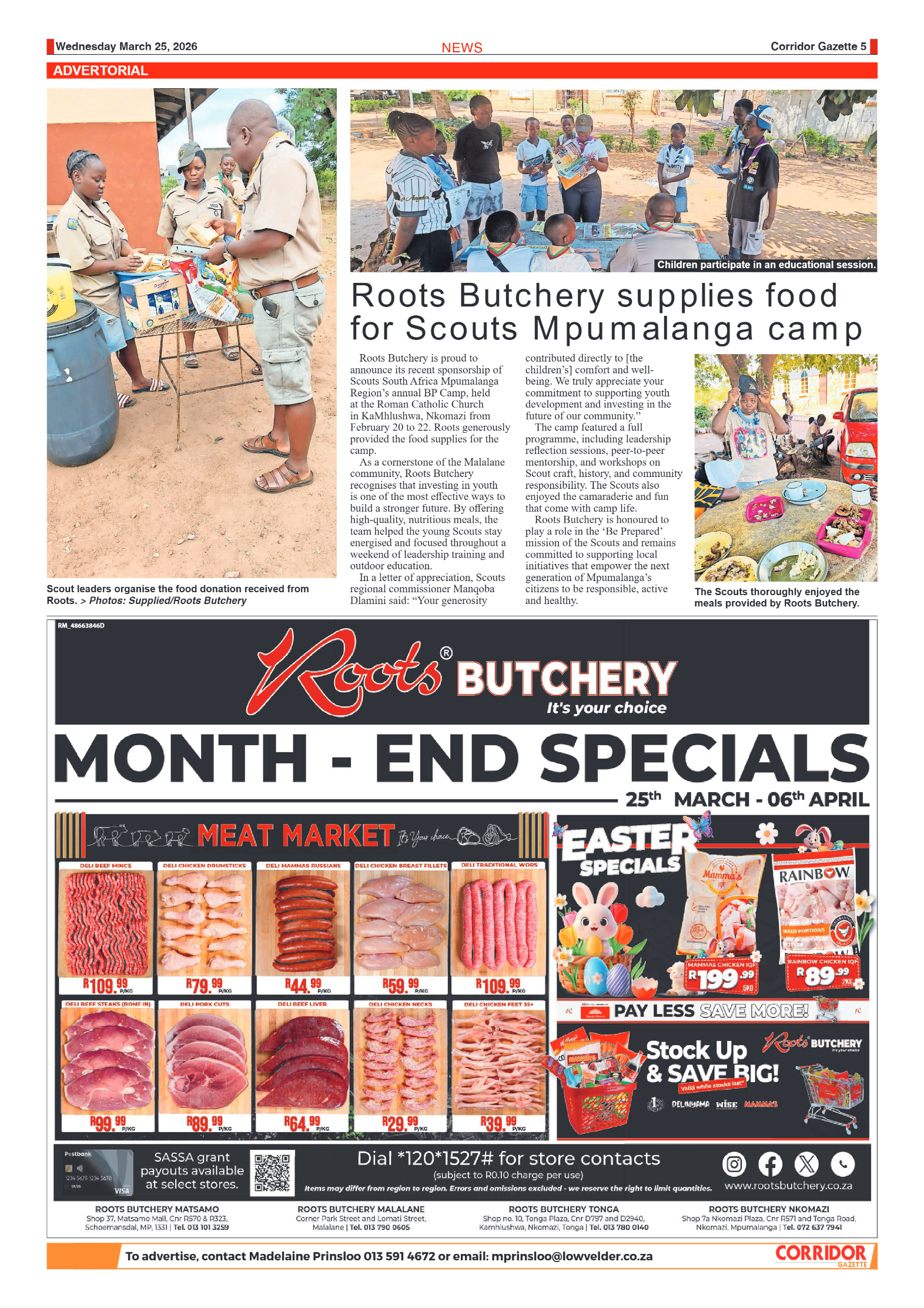 Corridor Gazette 25 March 2026 page 5