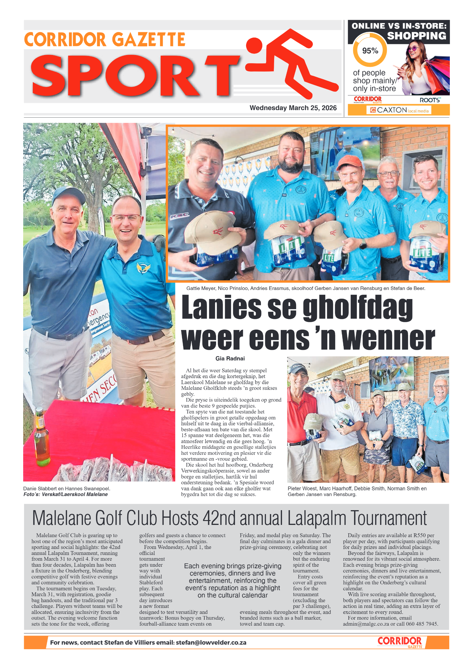 Corridor Gazette 25 March 2026 page 8