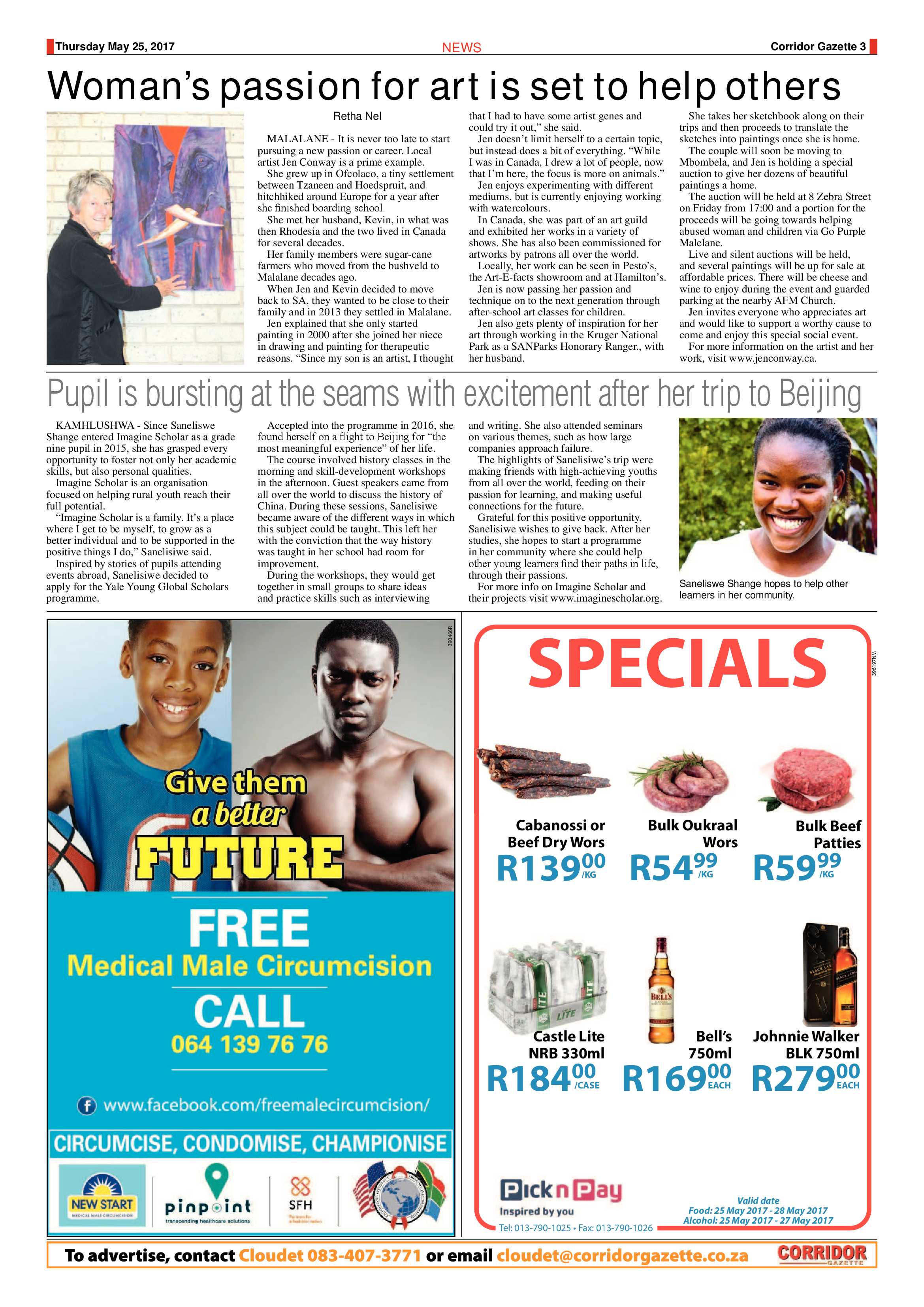 Corridor Gazette 25 May 2017 page 3