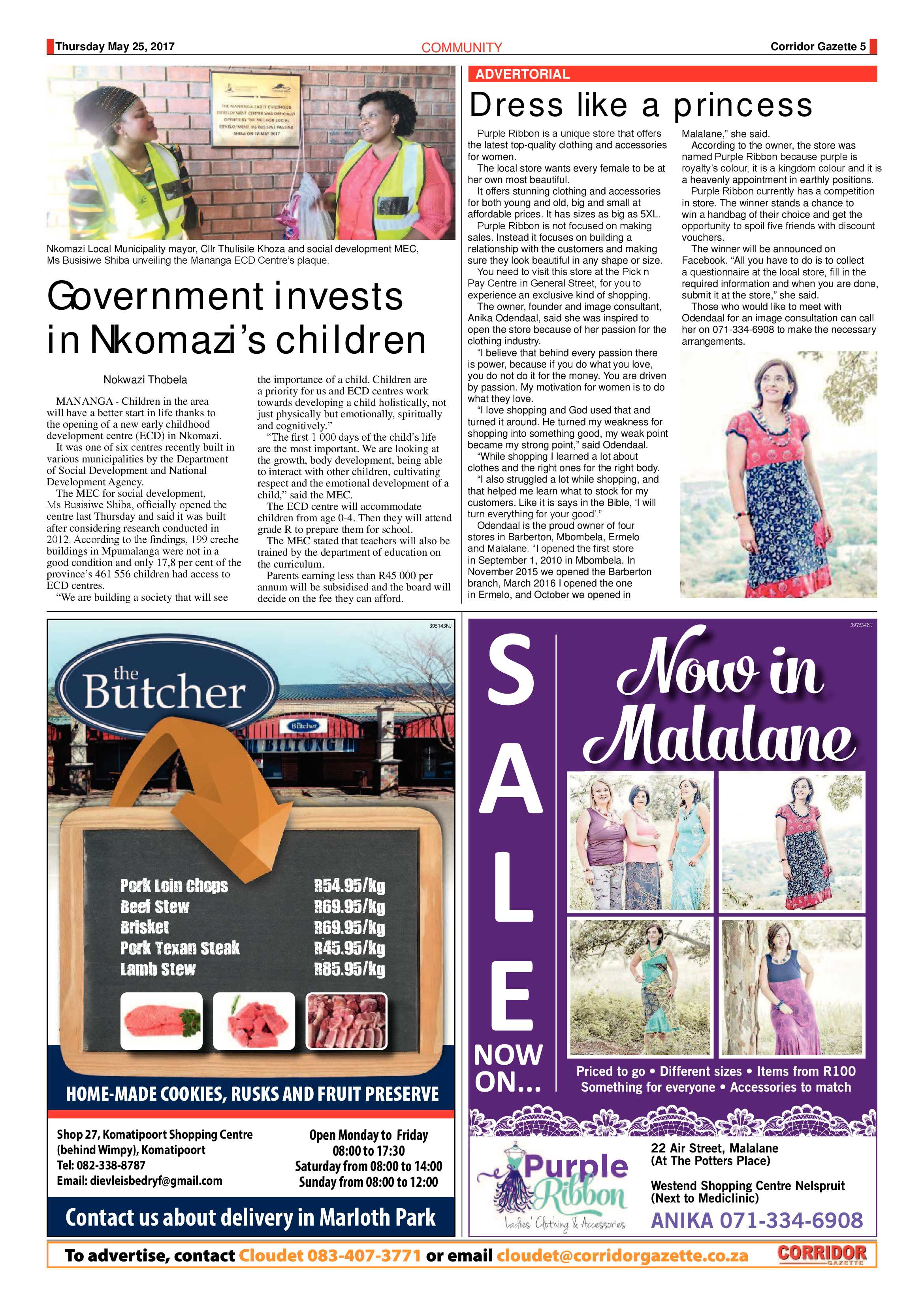 Corridor Gazette 25 May 2017 page 5