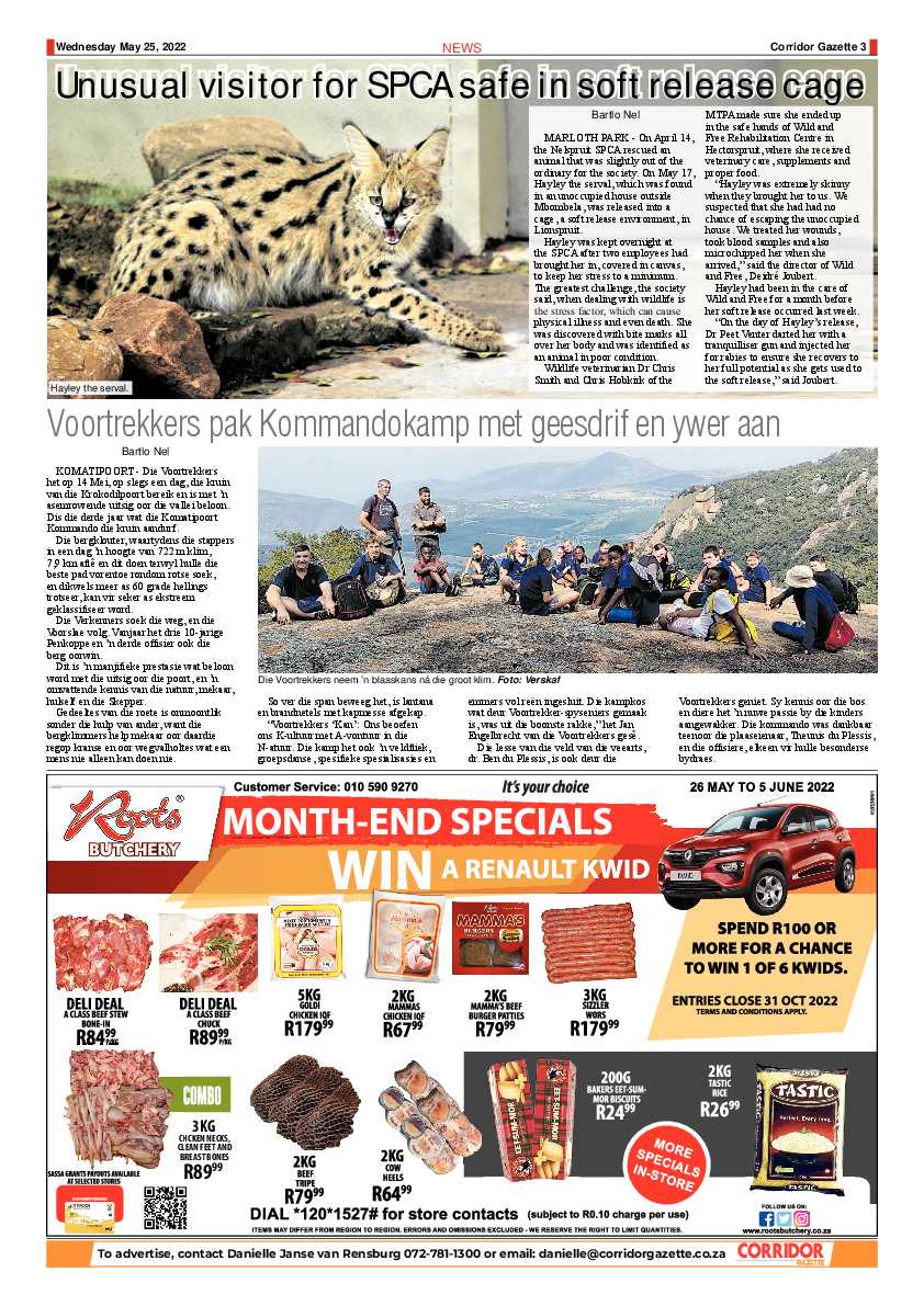Corridor Gazette 25 May 2022 page 3