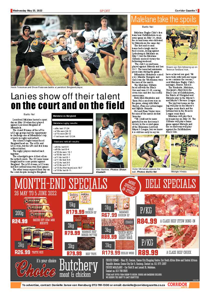 Corridor Gazette 25 May 2022 page 7