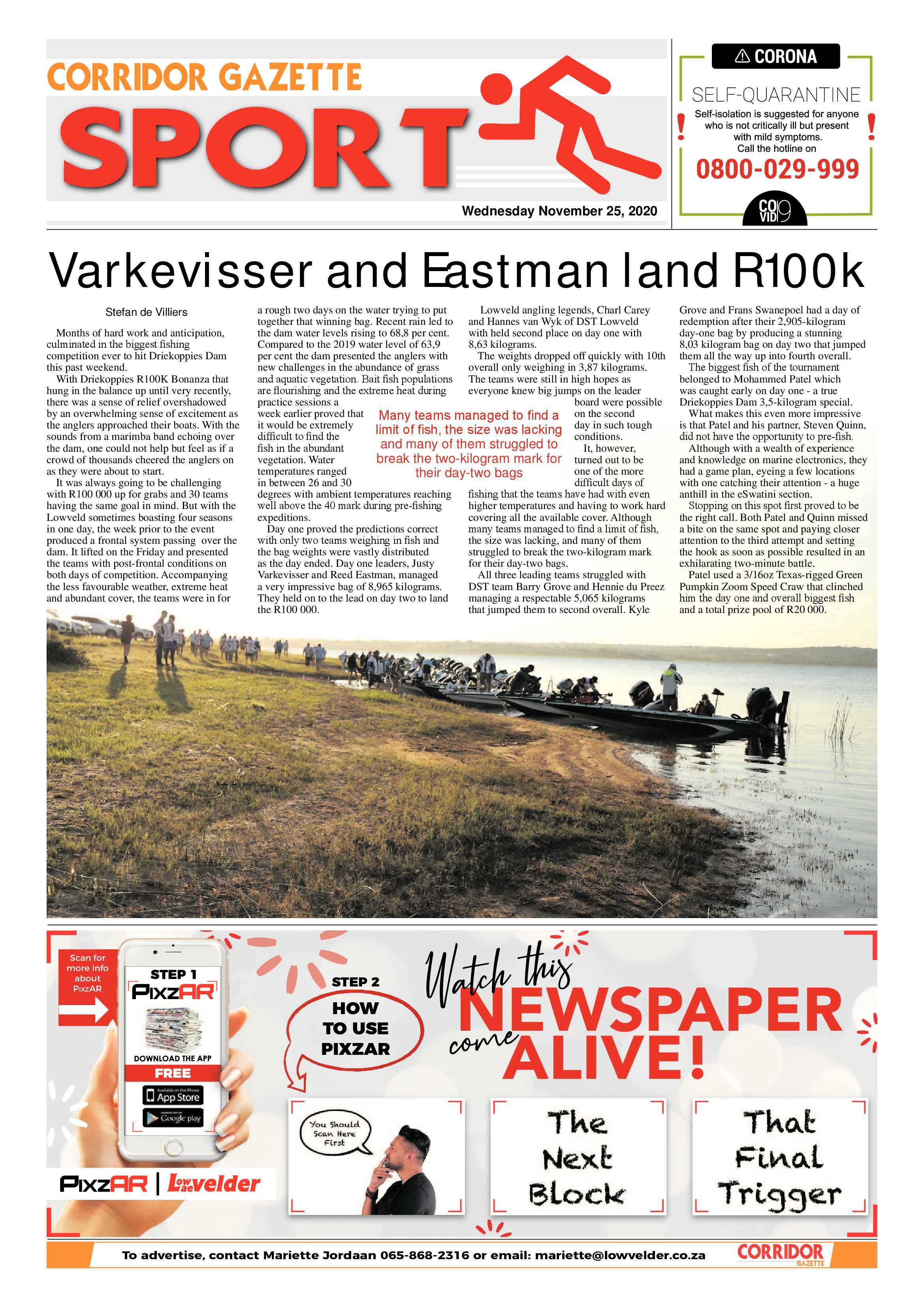 Corridor Gazette 25 November 2020 page 8