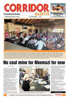 Corridor Gazette 25 November 2020