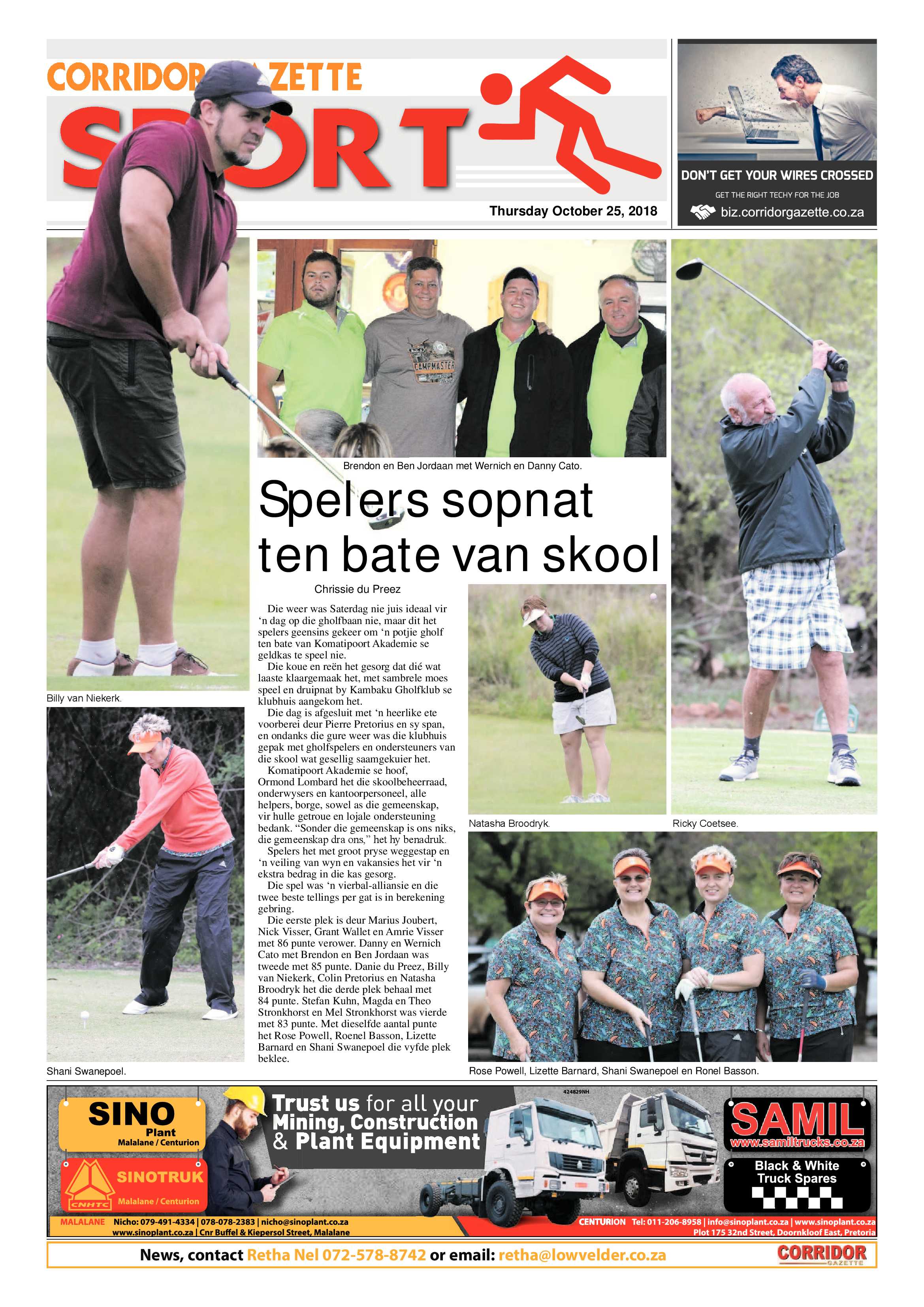 Corridor Gazette 25 October 2018 page 12