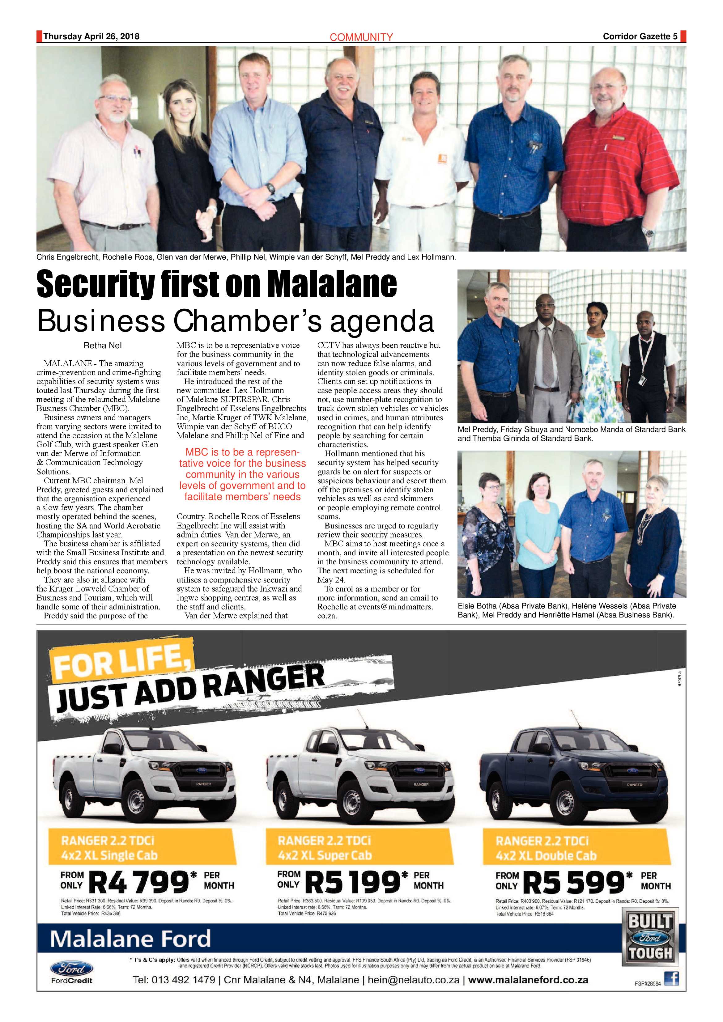 Corridor Gazette 26 April 2018 page 5