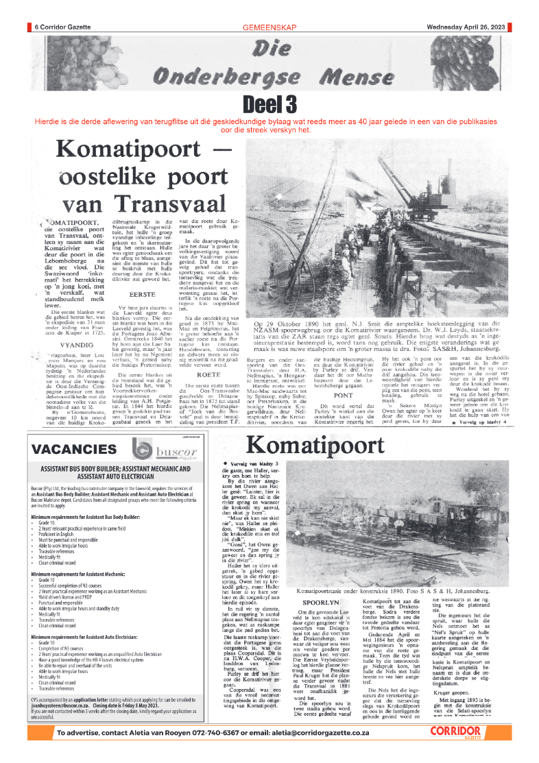 Corridor Gazette 26 April 2023 page 6