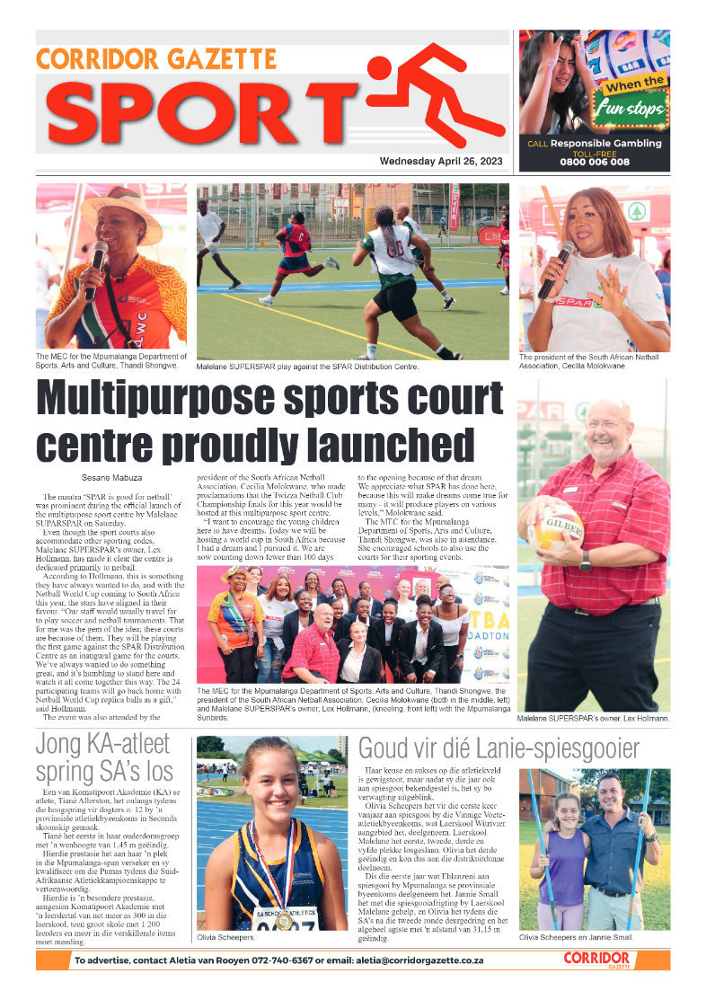 Corridor Gazette 26 April 2023 page 8