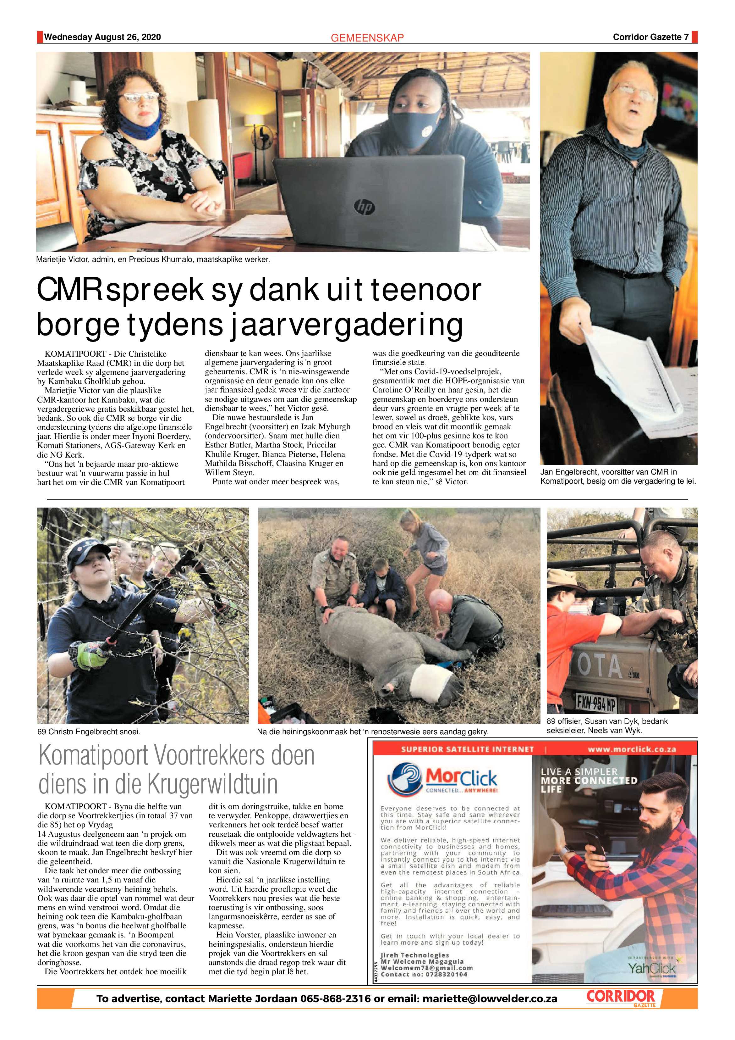 Corridor Gazette 26 August 2020 page 7
