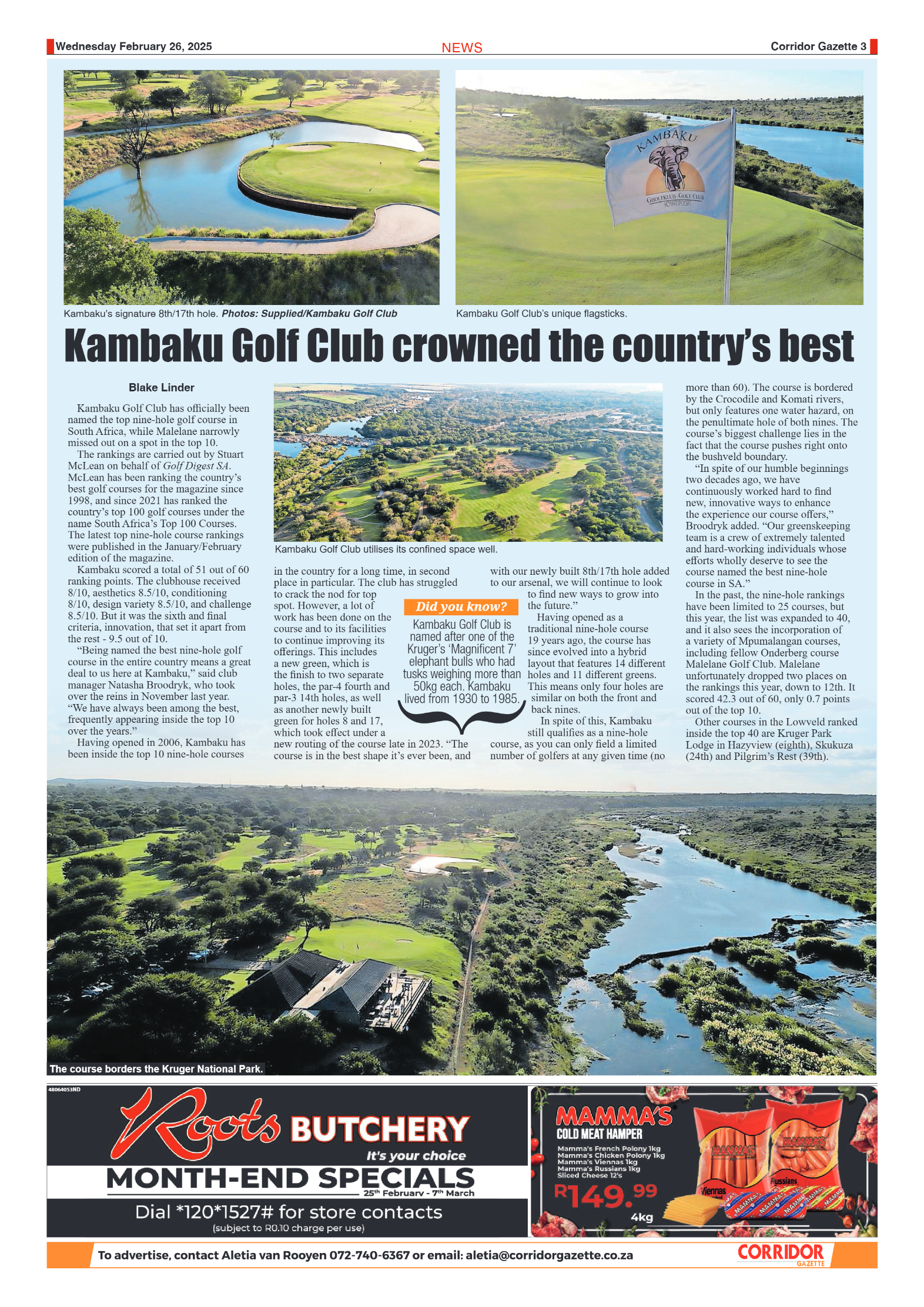 Corridor Gazette 26 February 2025 page 3