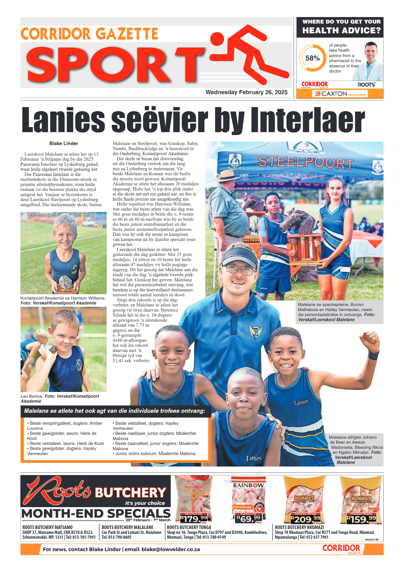 Corridor Gazette 26 February 2025 page 8