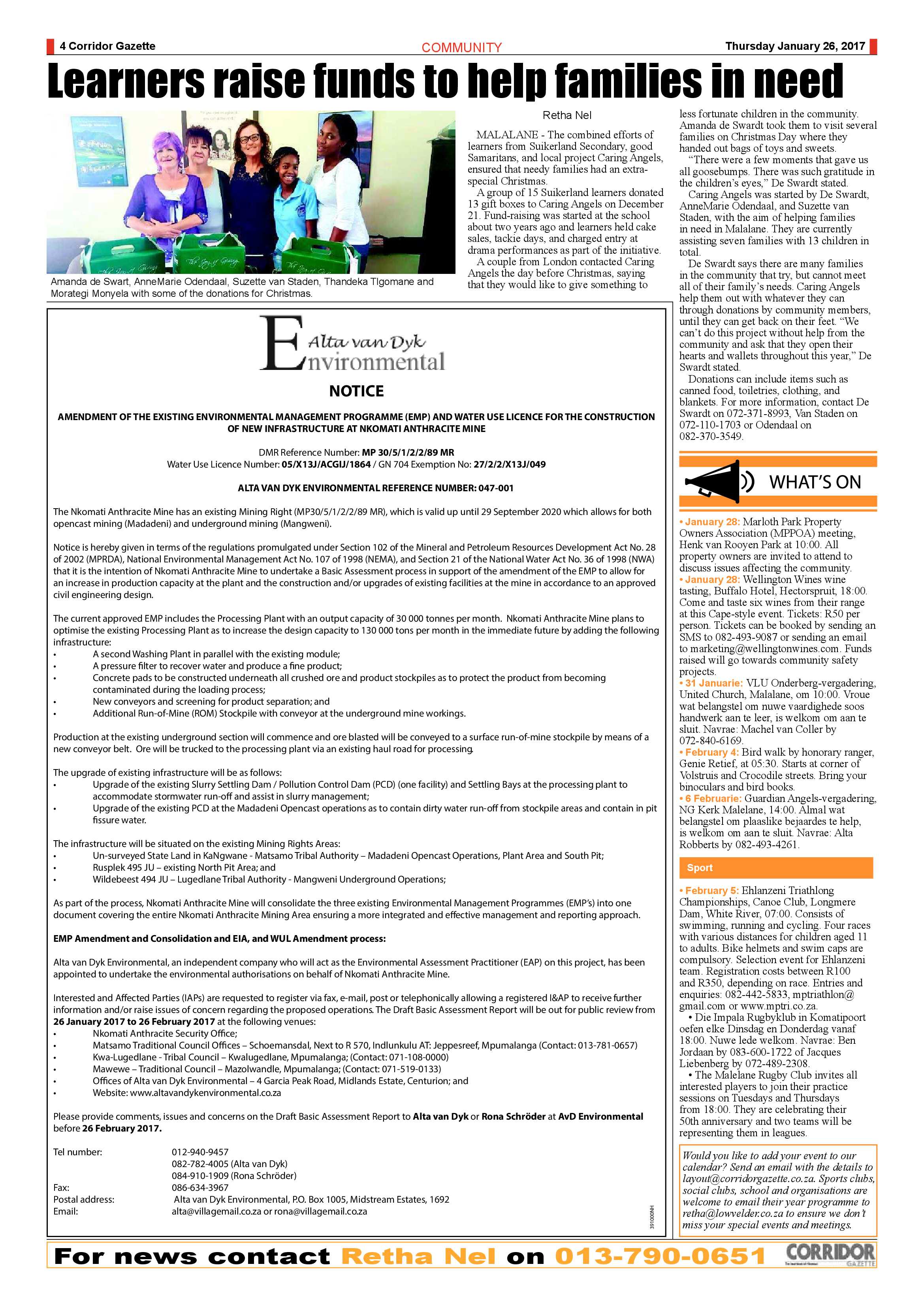 Corridor Gazette 26 January 2017 page 4