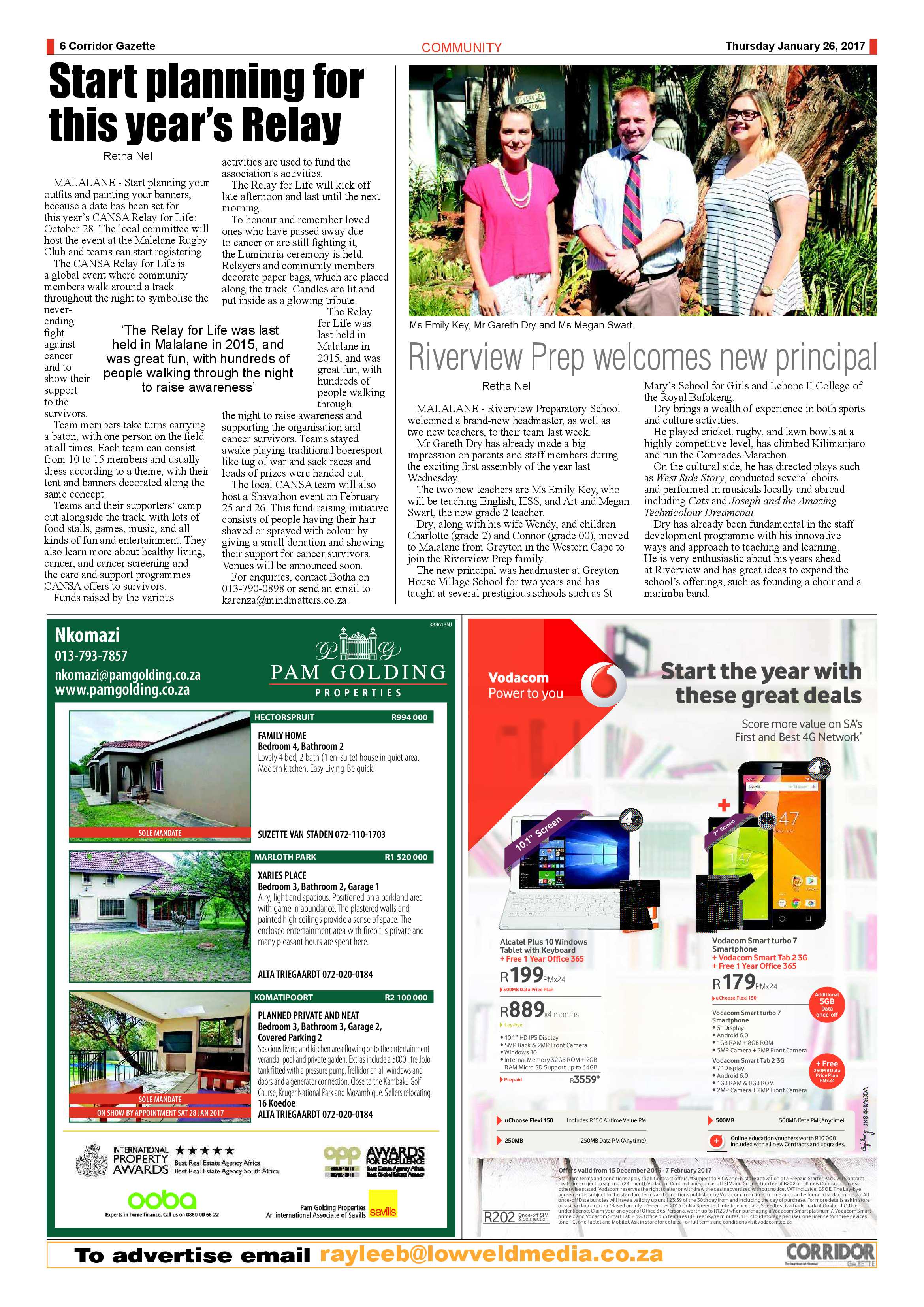 Corridor Gazette 26 January 2017 page 6