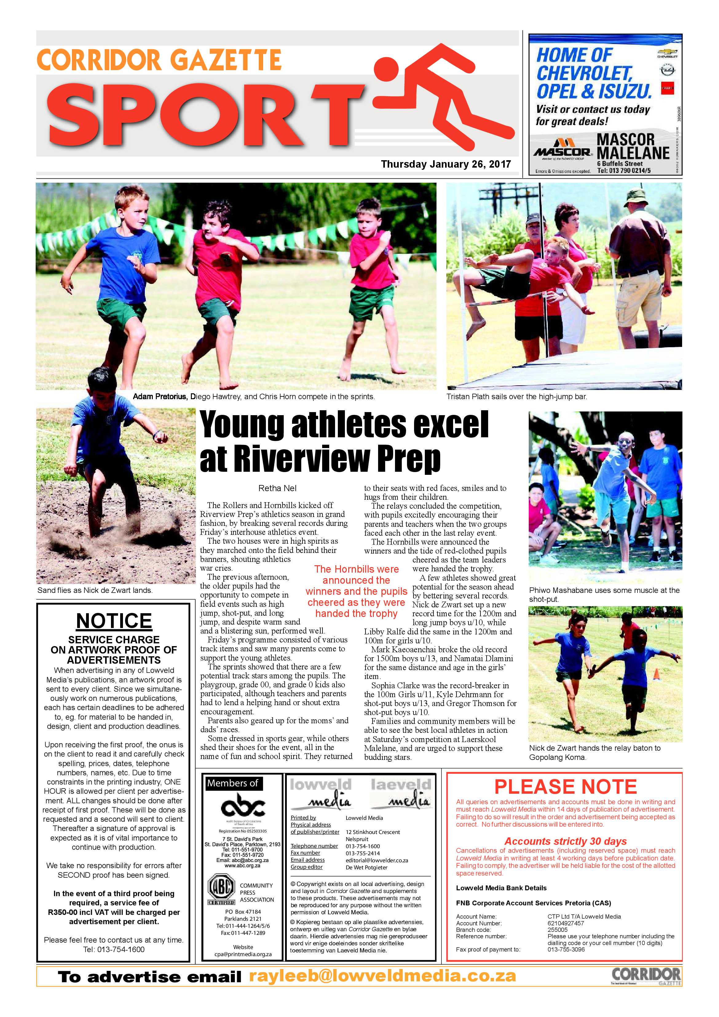 Corridor Gazette 26 January 2017 page 8