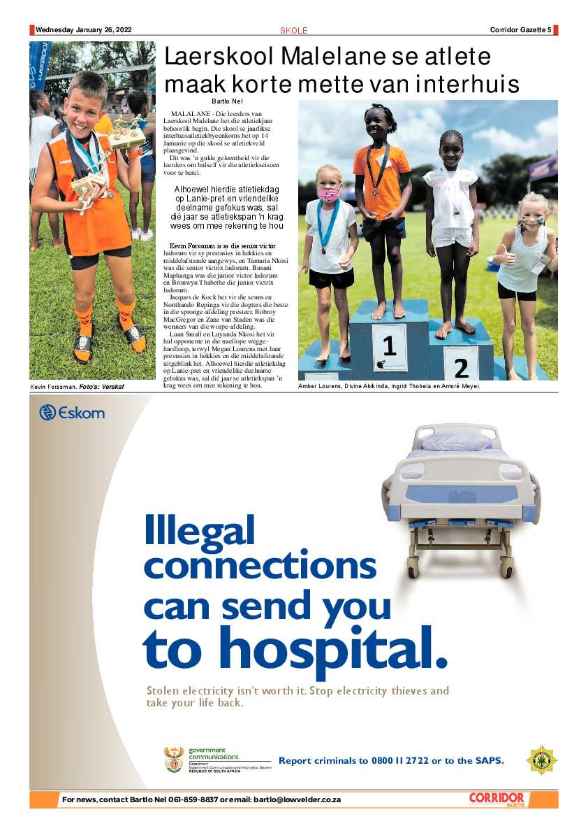 Corridor Gazette 26 January 2022 page 5