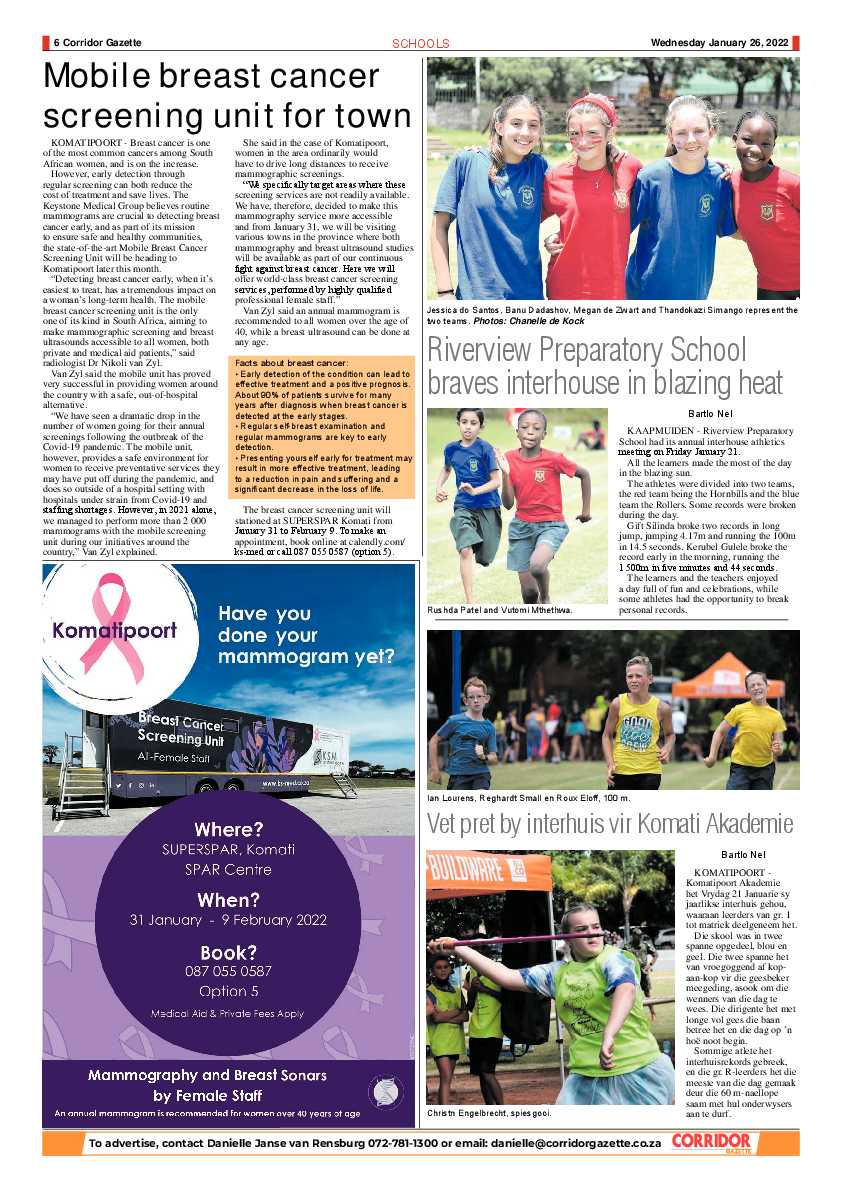 Corridor Gazette 26 January 2022 page 6
