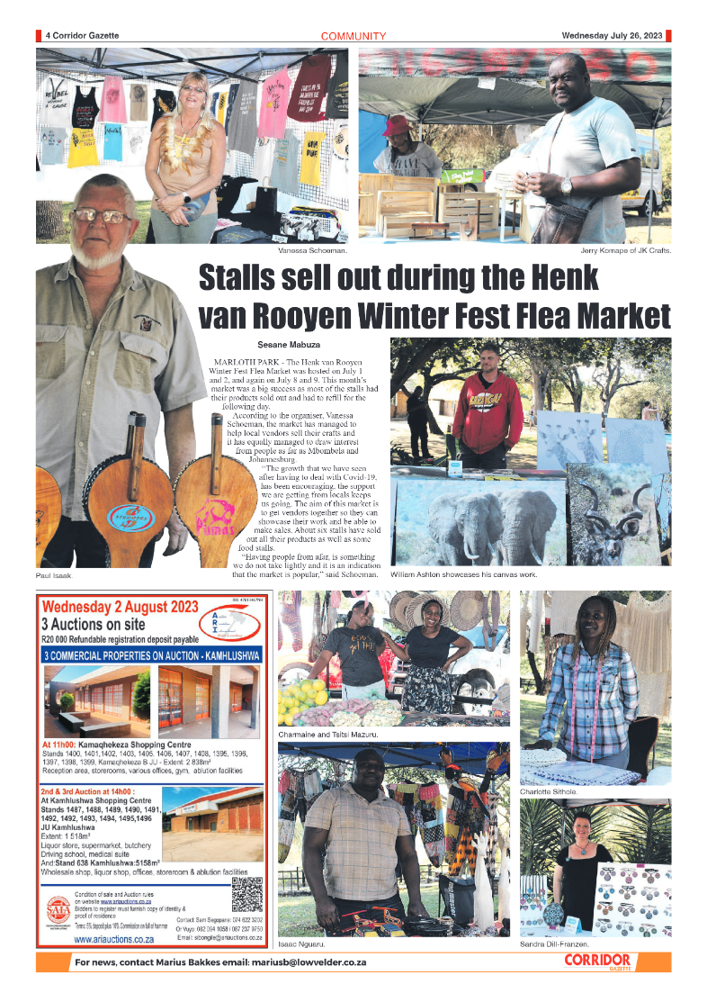 Corridor Gazette 26 July 2023 page 4