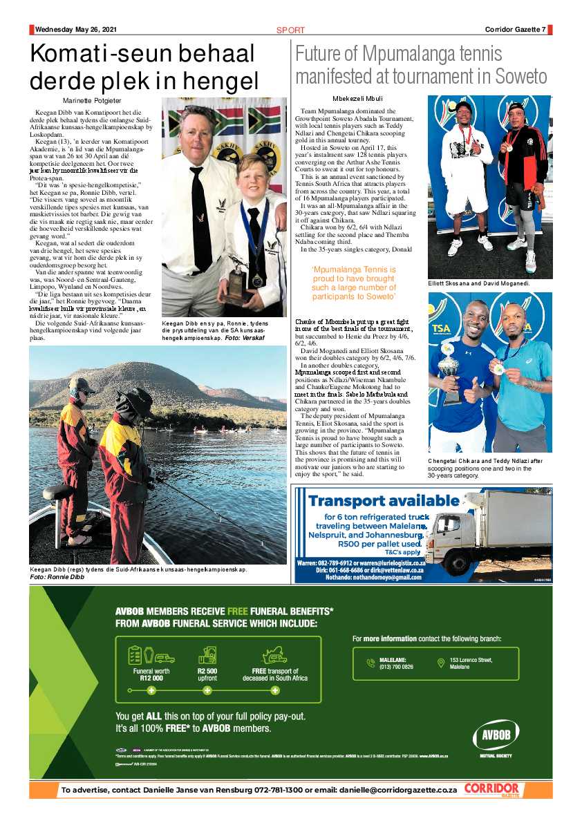 Corridor Gazette 26 May 2021 page 7