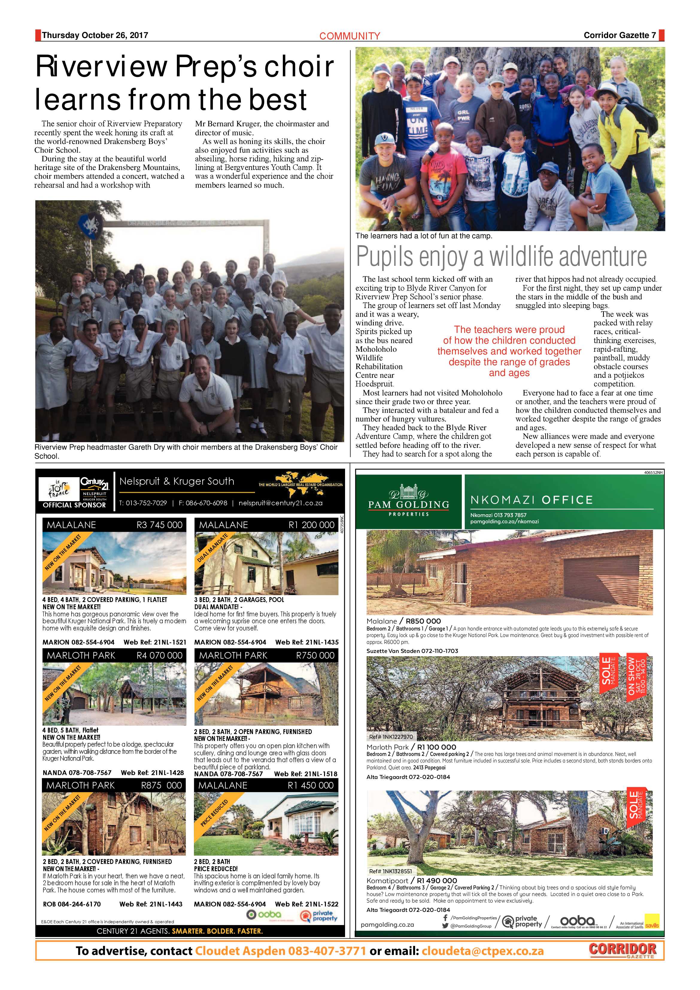 Corridor Gazette 26 October 2017 page 7