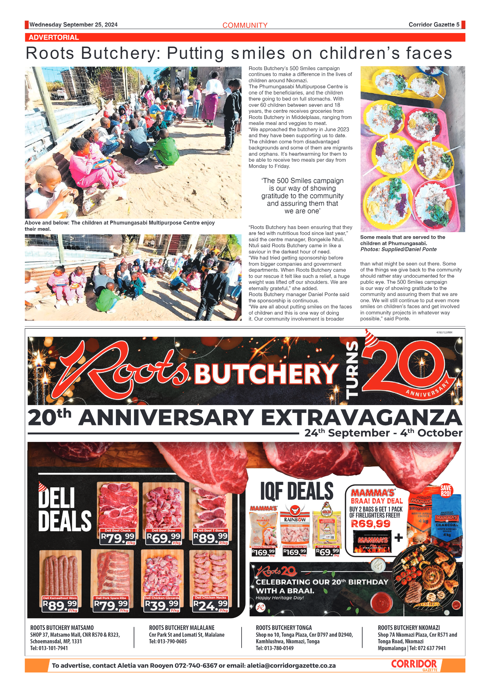 Corridor Gazette 25 September 2024 page 5