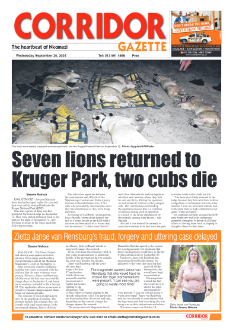 Corridor Gazette 25 September 2024