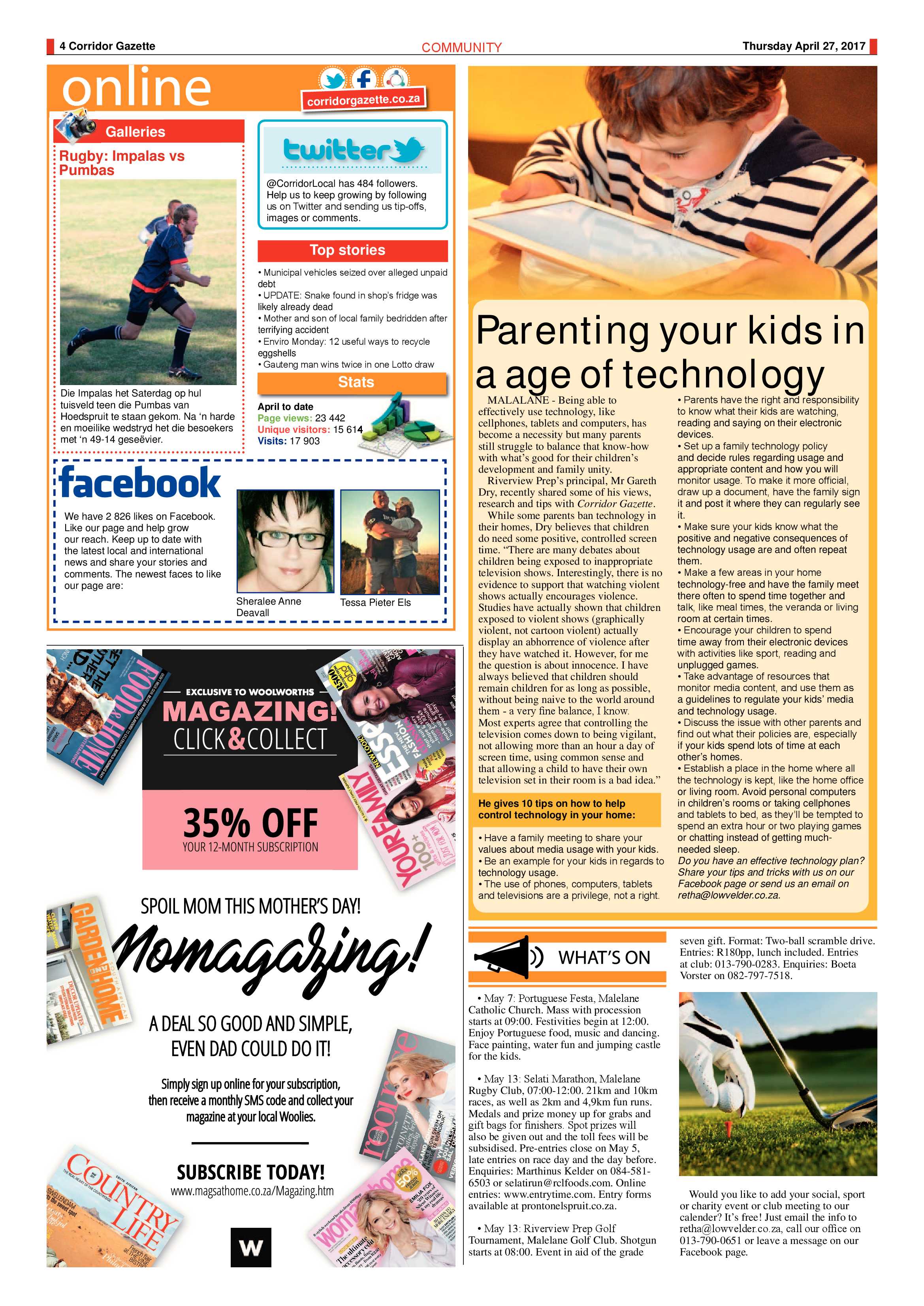 Corridor Gazette 27 April 2017 page 4