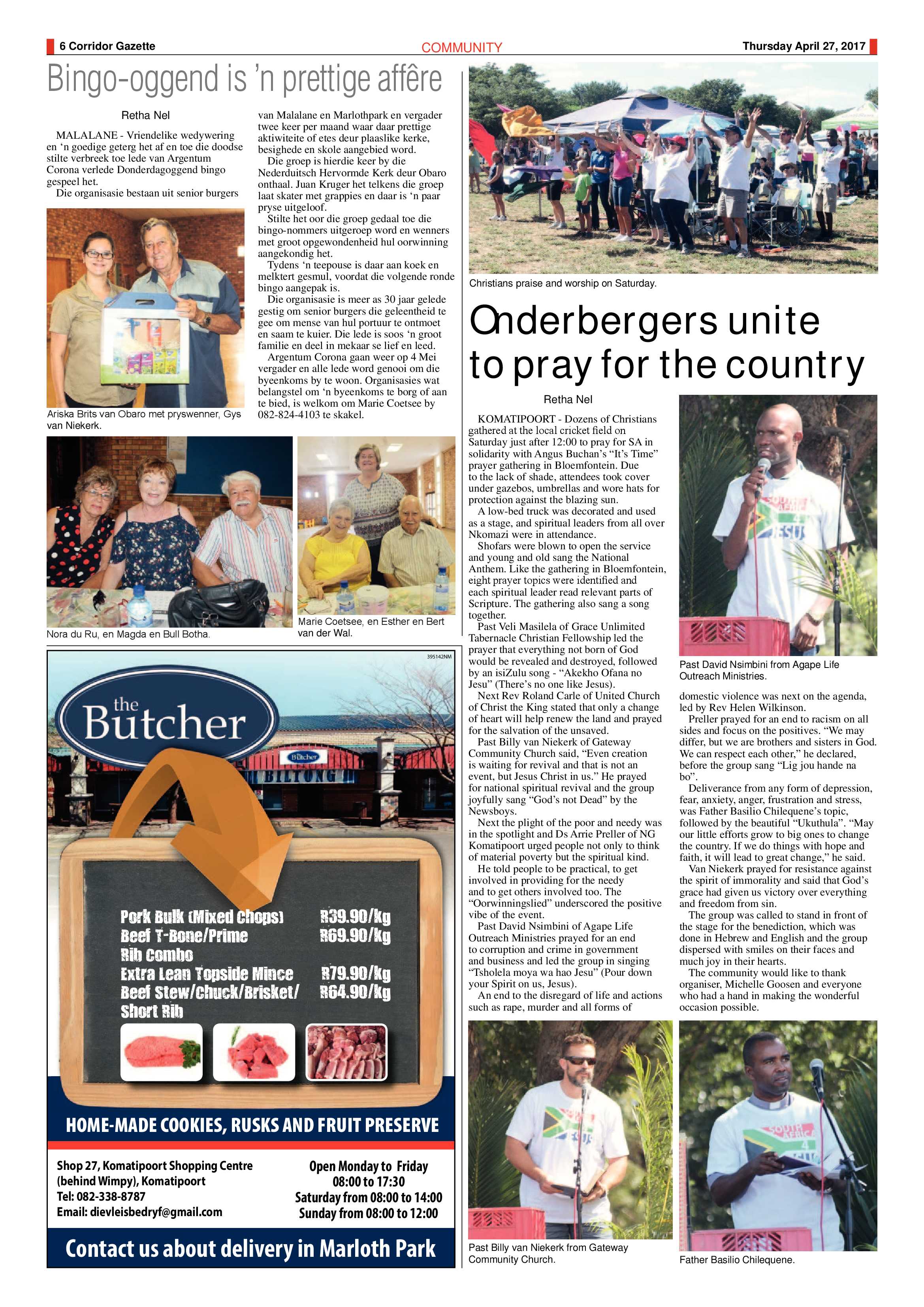 Corridor Gazette 27 April 2017 page 6