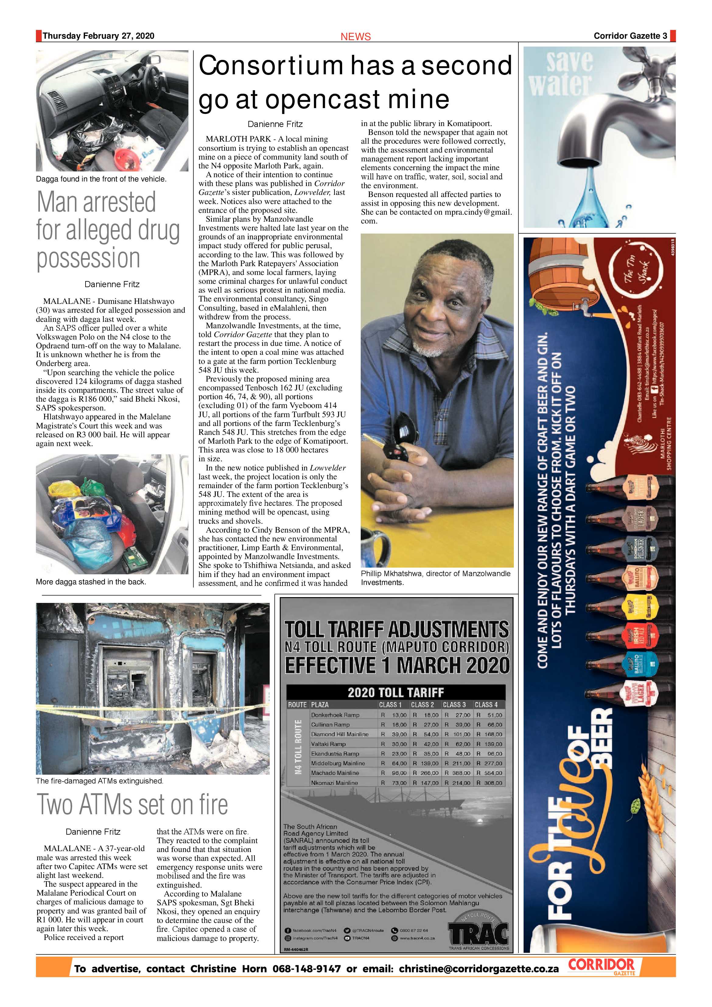 Corridor Gazette 27 February 2020 page 3