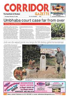 Corridor Gazette 27 February 2020