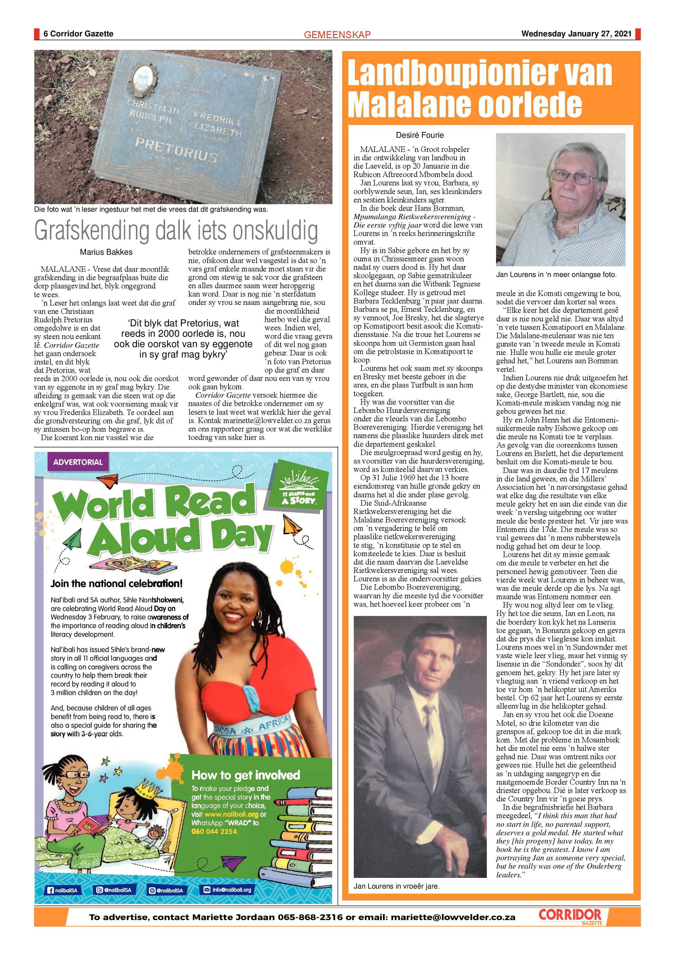 Corridor Gazette 27 January 2021 page 6