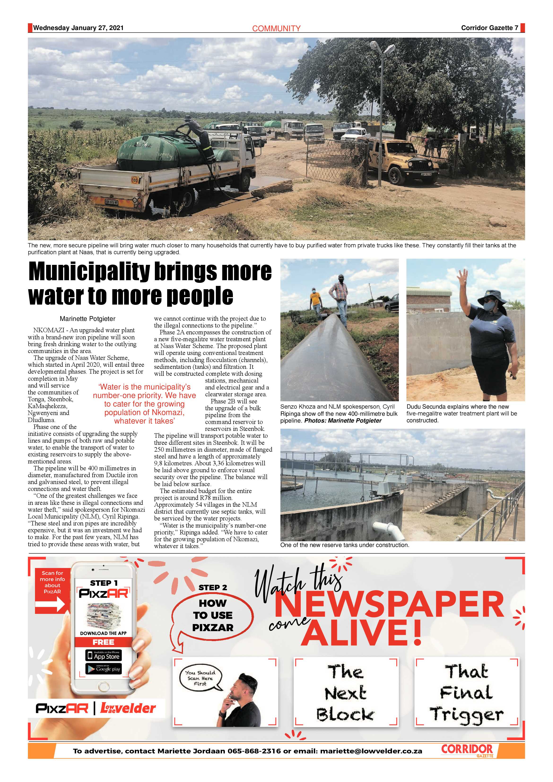 Corridor Gazette 27 January 2021 page 7