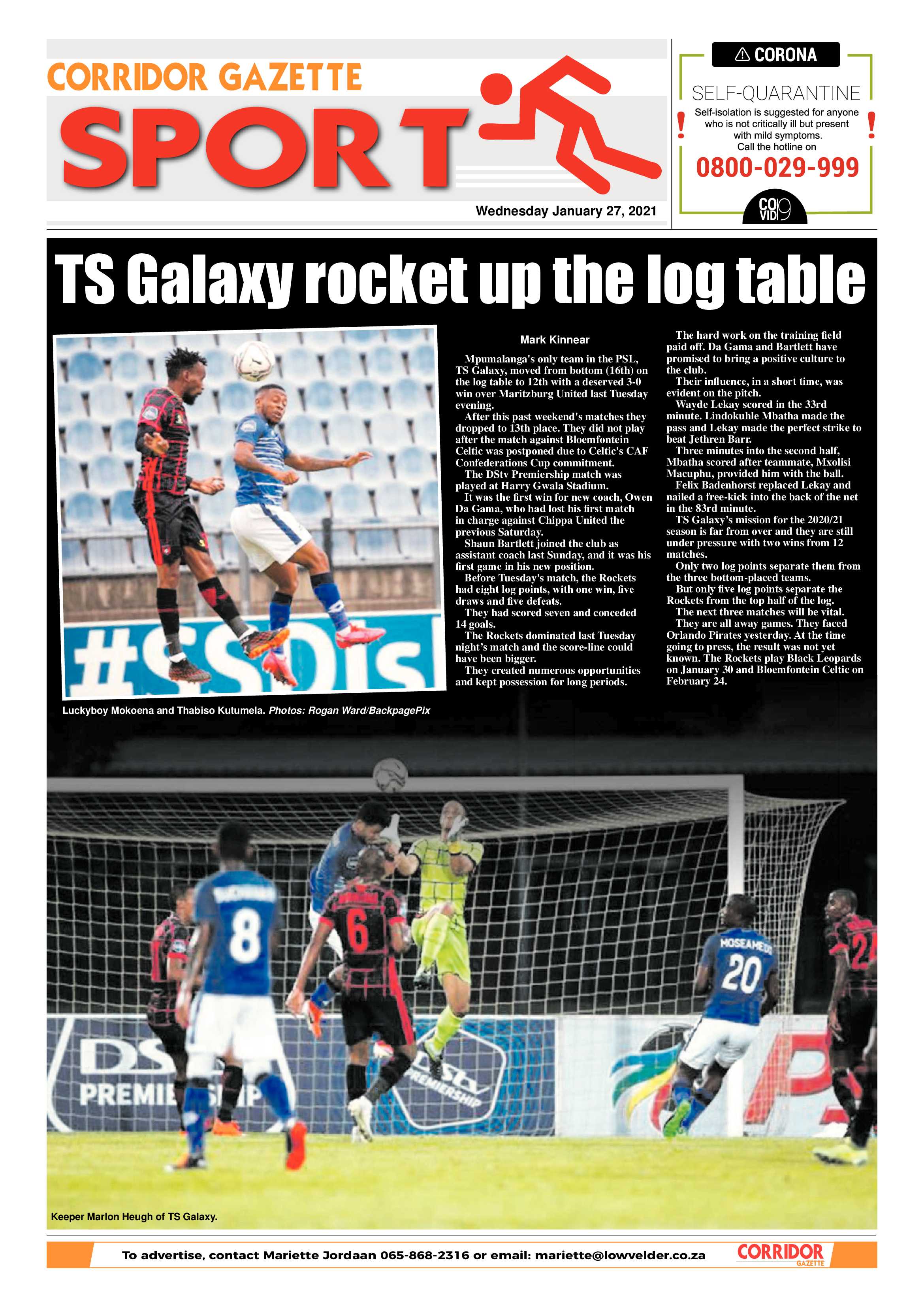 Corridor Gazette 27 January 2021 page 8