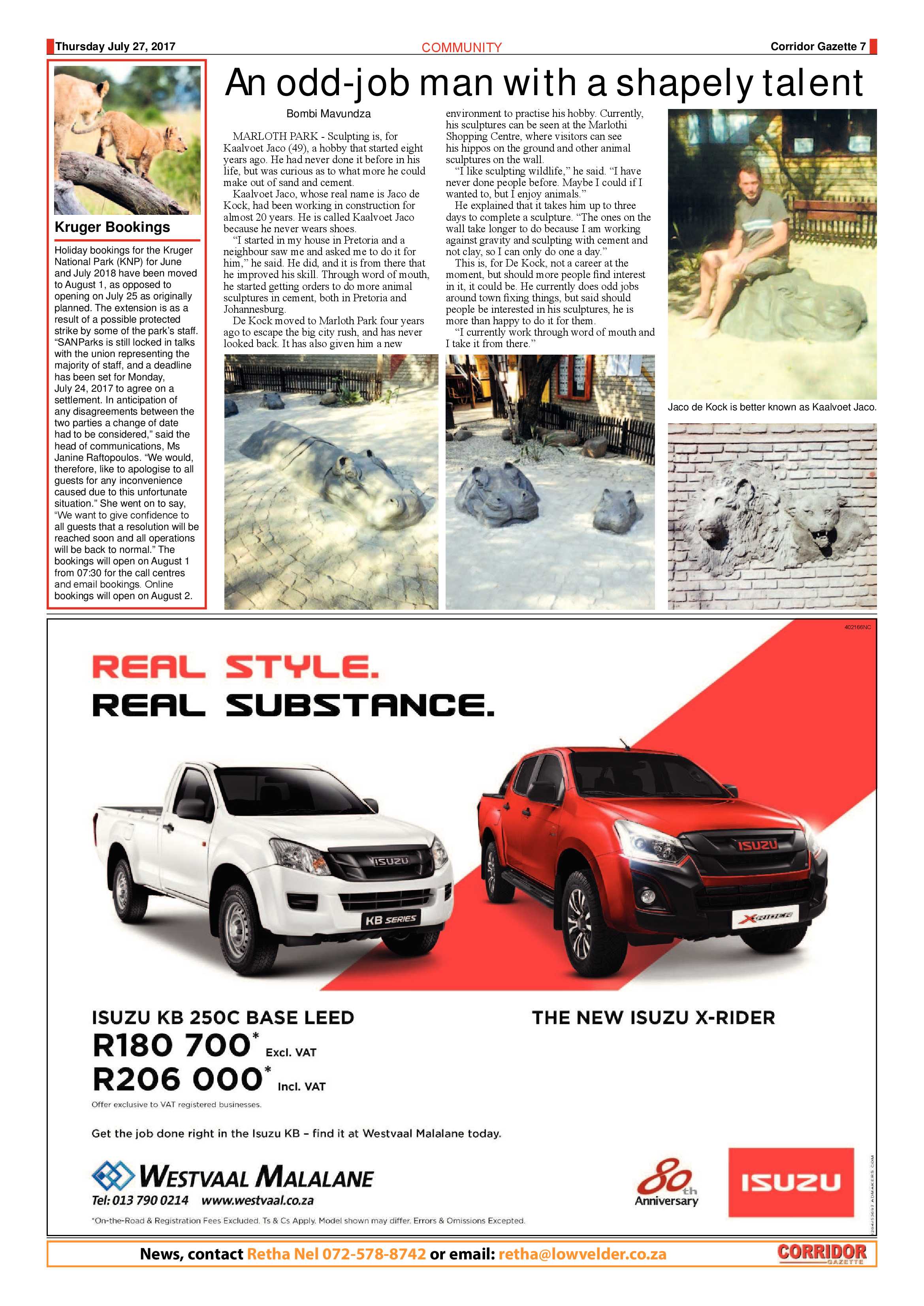 Corridor Gazette 27 July 2017 page 7