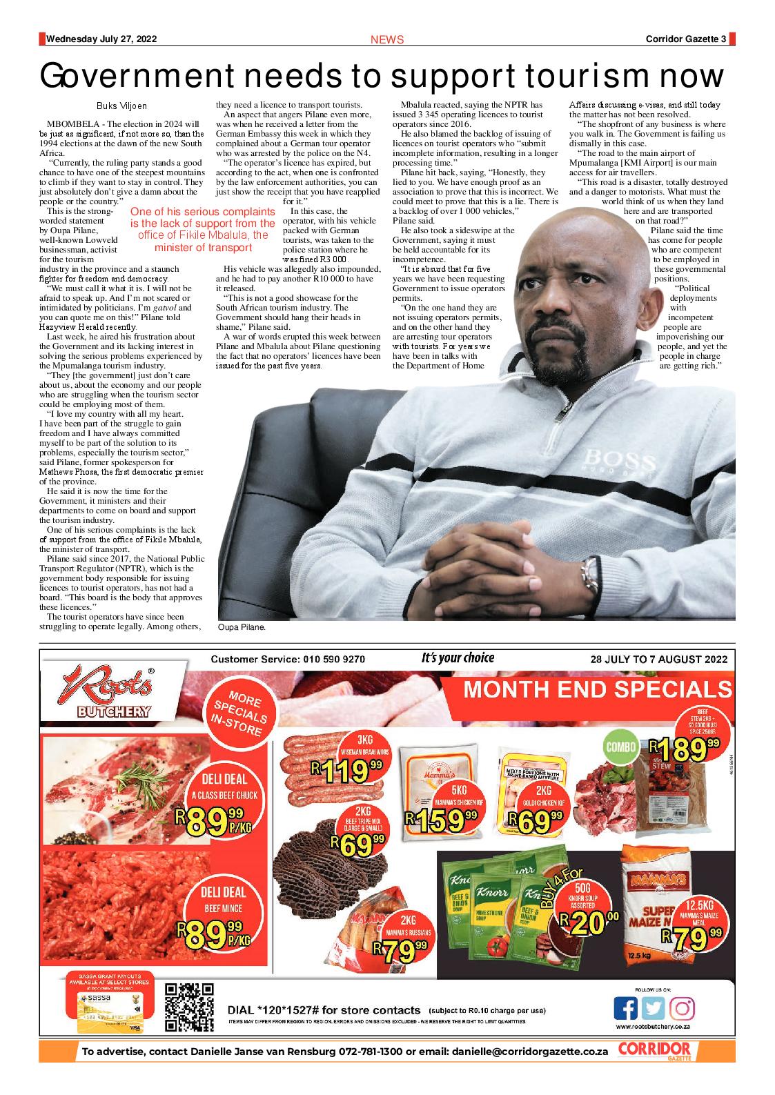 Corridor Gazette 27 July 2022 page 3