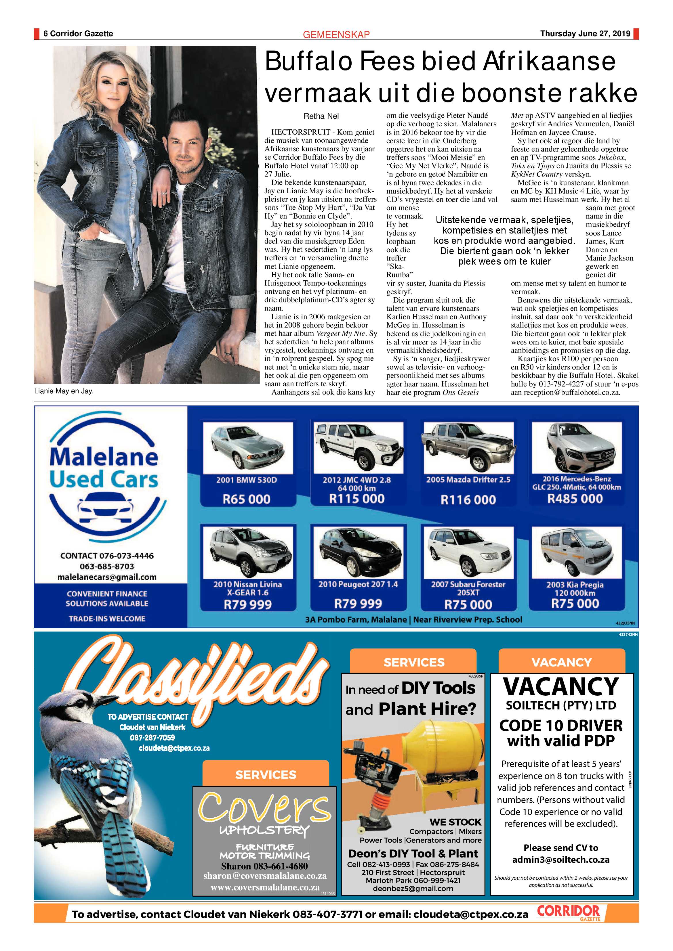 Corridor Gazette 27 June 2019 page 6