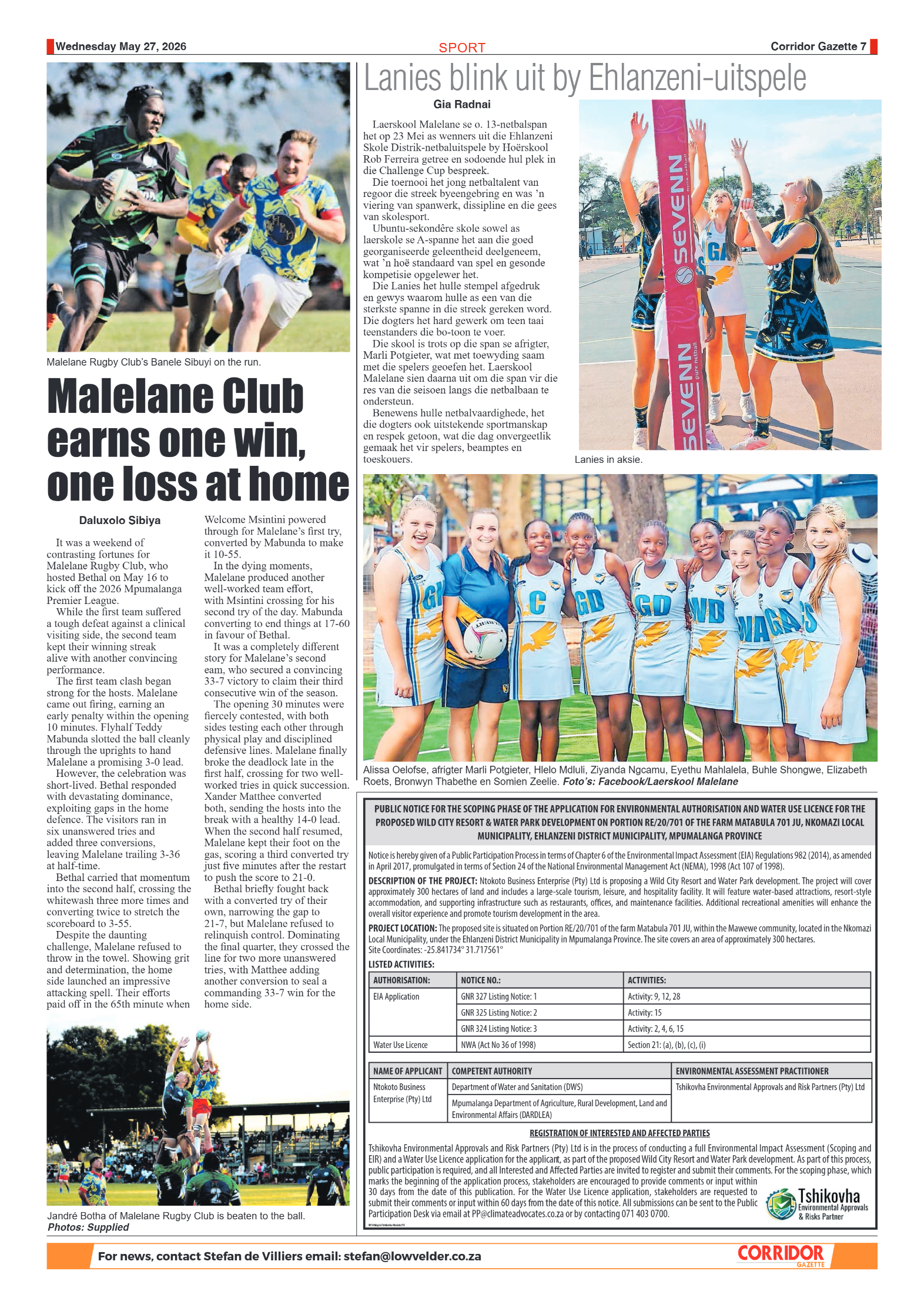 Corridor Gazette 27 May 2026 page 7