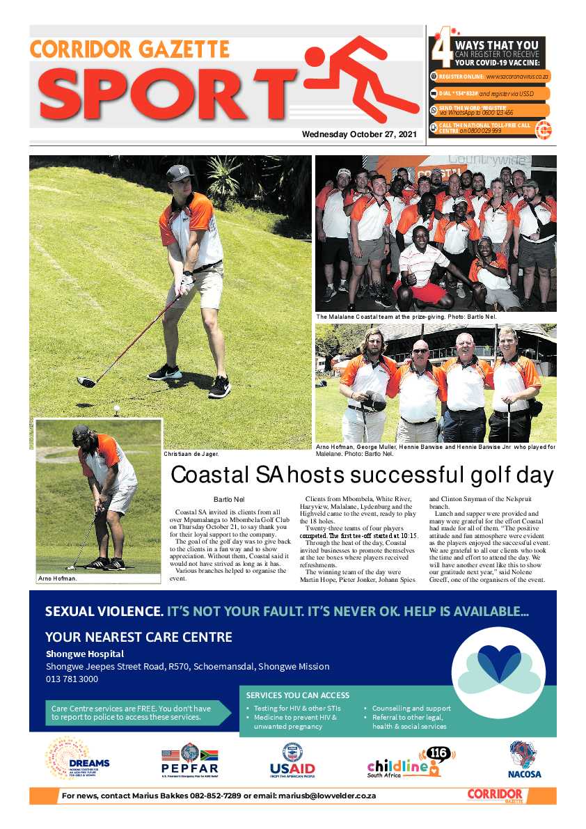 Corridor Gazette 27 October 2021 page 8