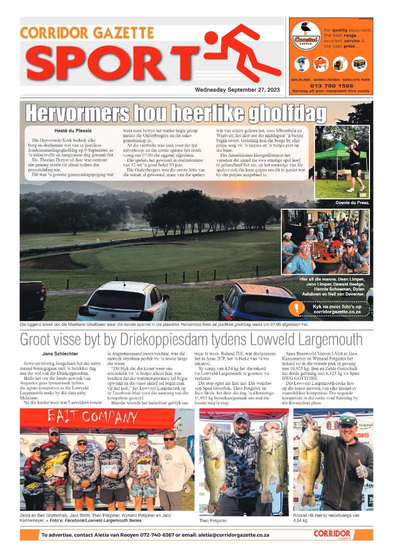 Corridor Gazette 27 September 2023 page 8
