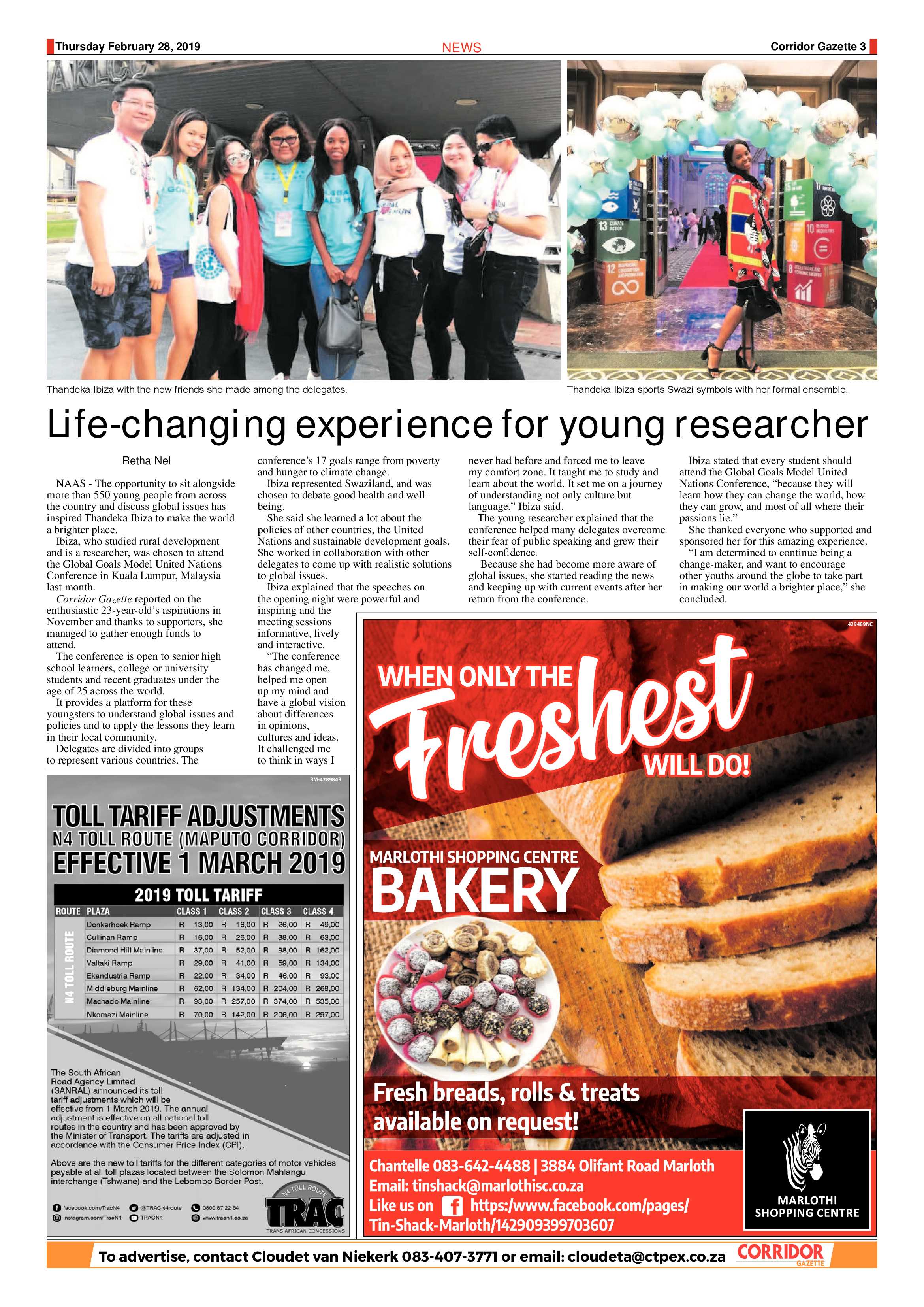 Corridor Gazette 28 February 2019 page 3