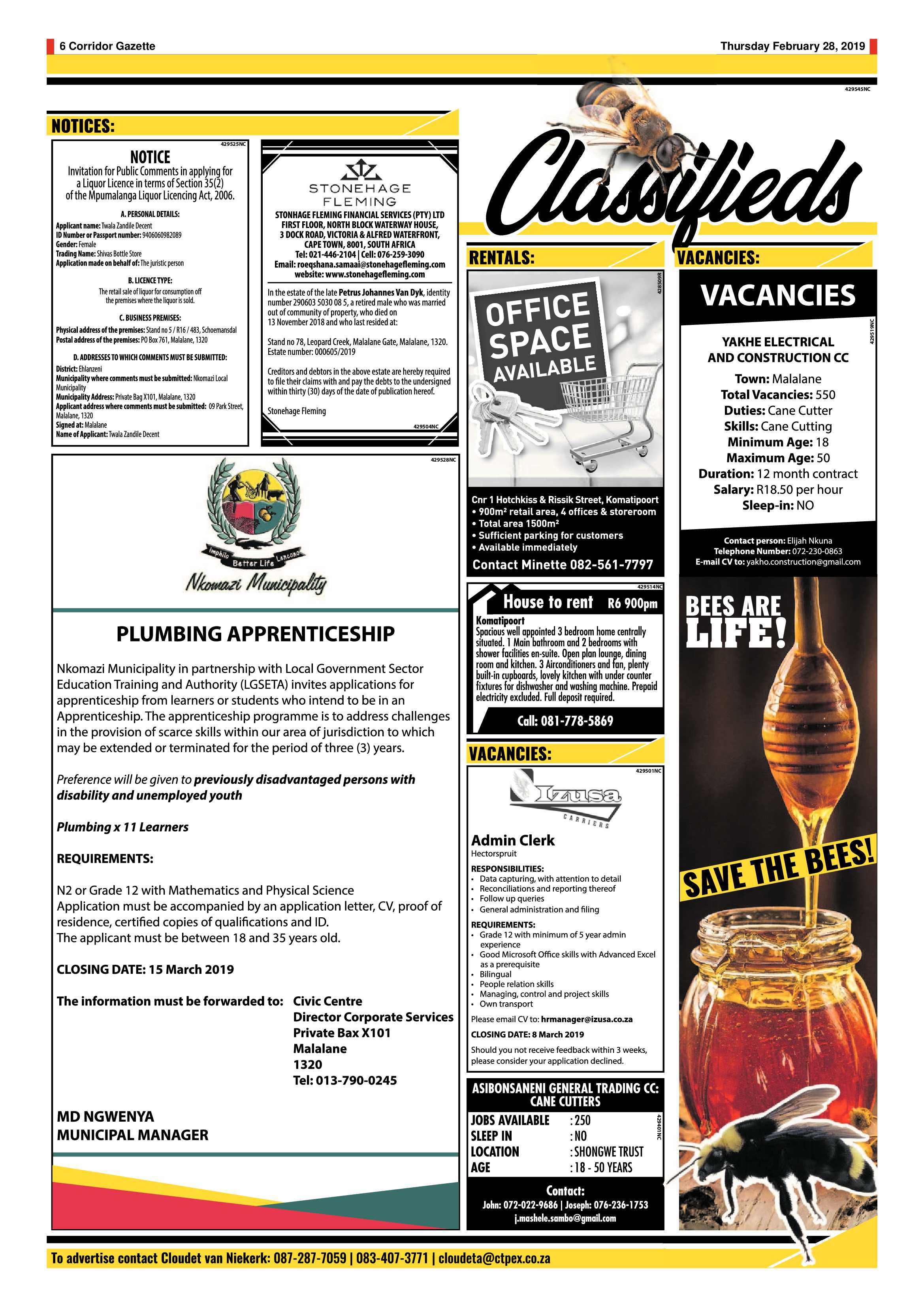 Corridor Gazette 28 February 2019 page 6